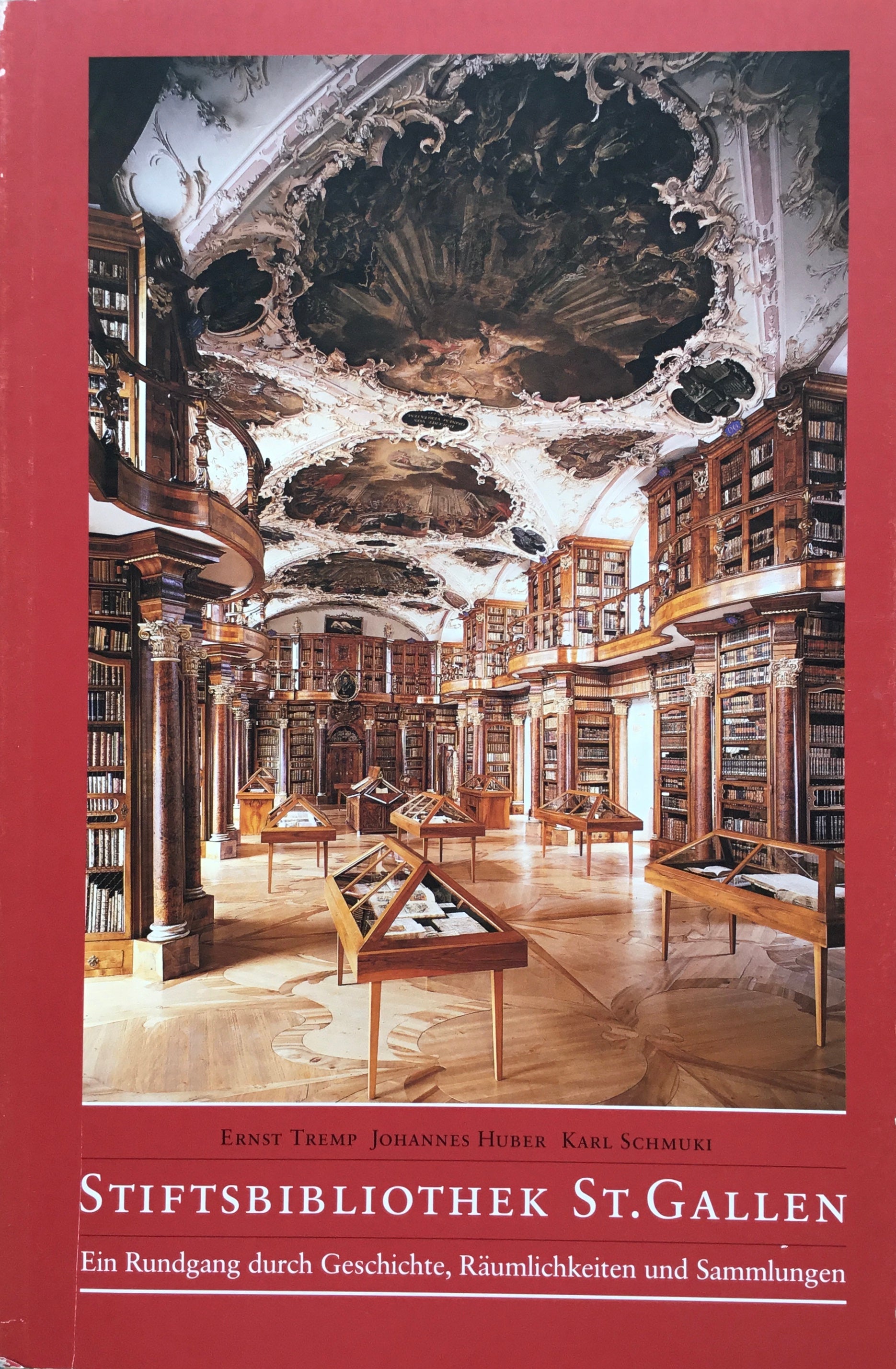 Stiftsbibliothek　St.Gallen　Tremp Huber Schmuki　サン・ガル修道院図書館