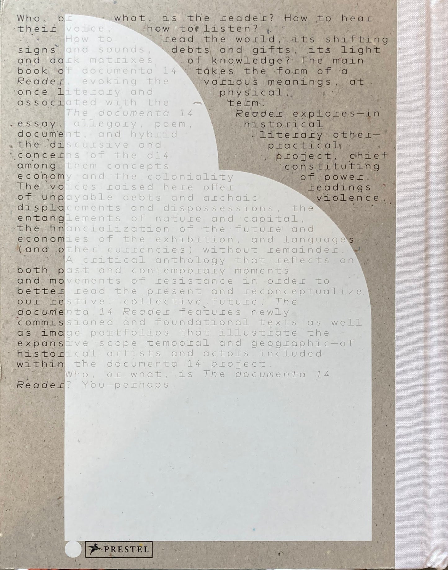 The documenta 14 Reader