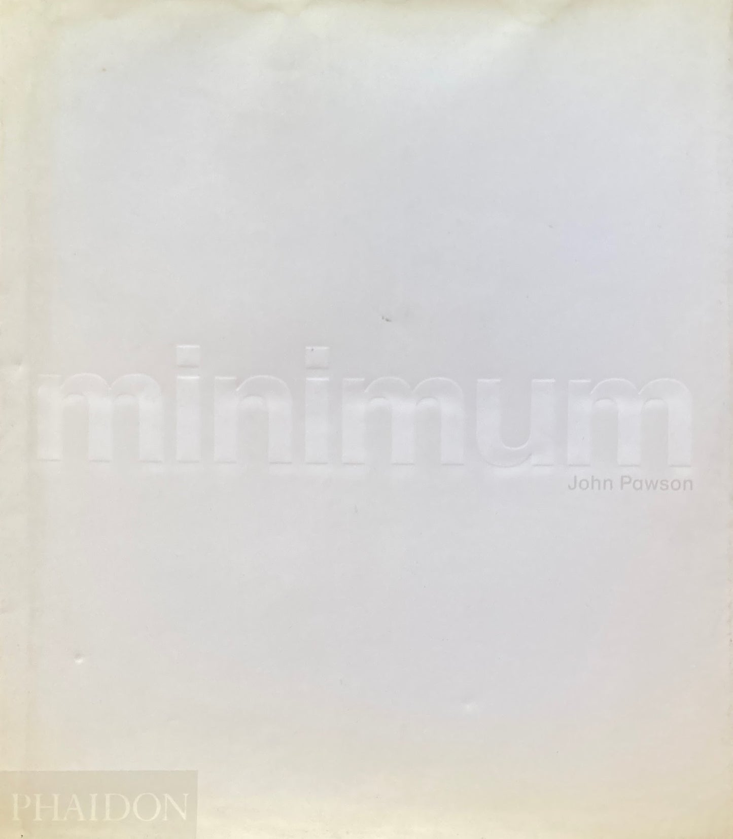 Minimum  John Pawson 　ジョン・ポーソン