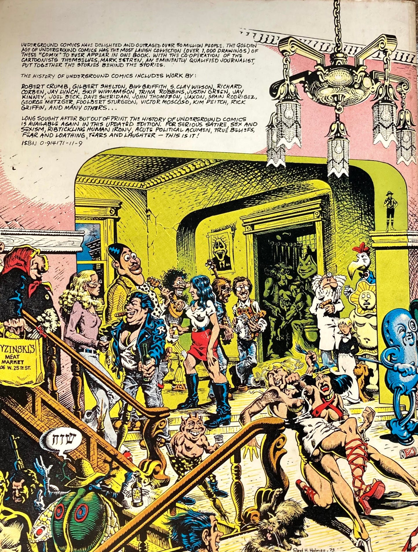 A History of Underground Comics　Mark J Estren