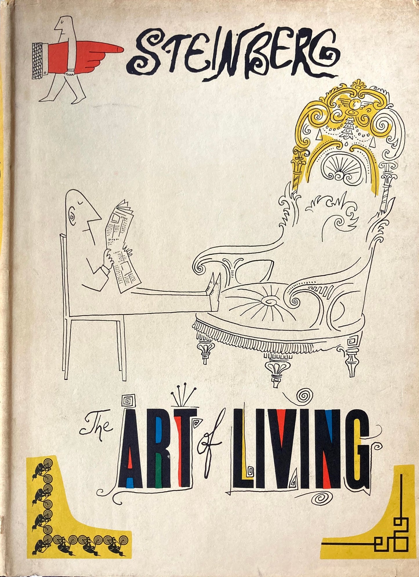 The Art of Living　Saul Steinberg　1952　Hamish Hamilton版　ソール・スタインバーグ