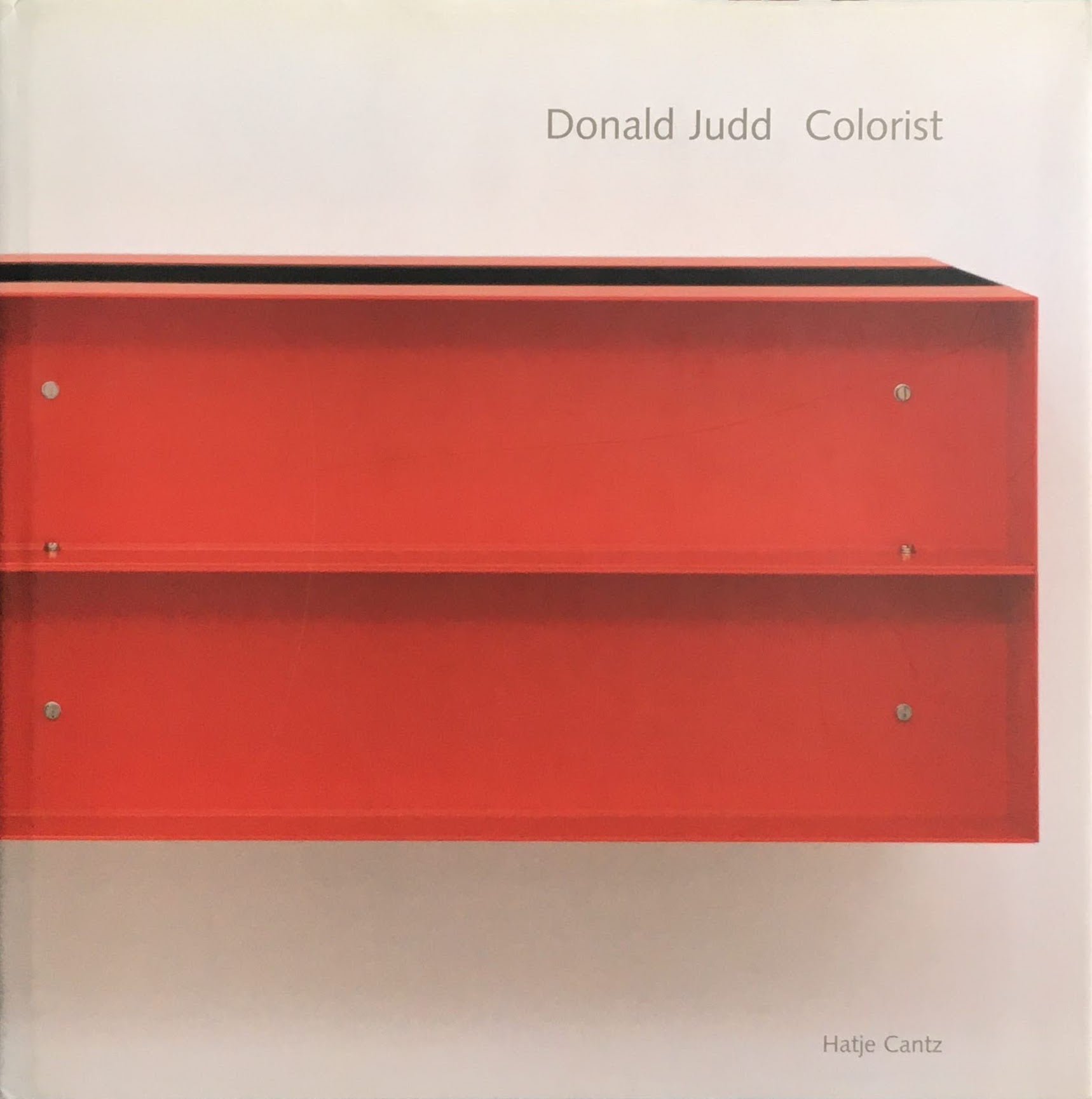ドナルド・ジャッド Donald Judd  Colorist