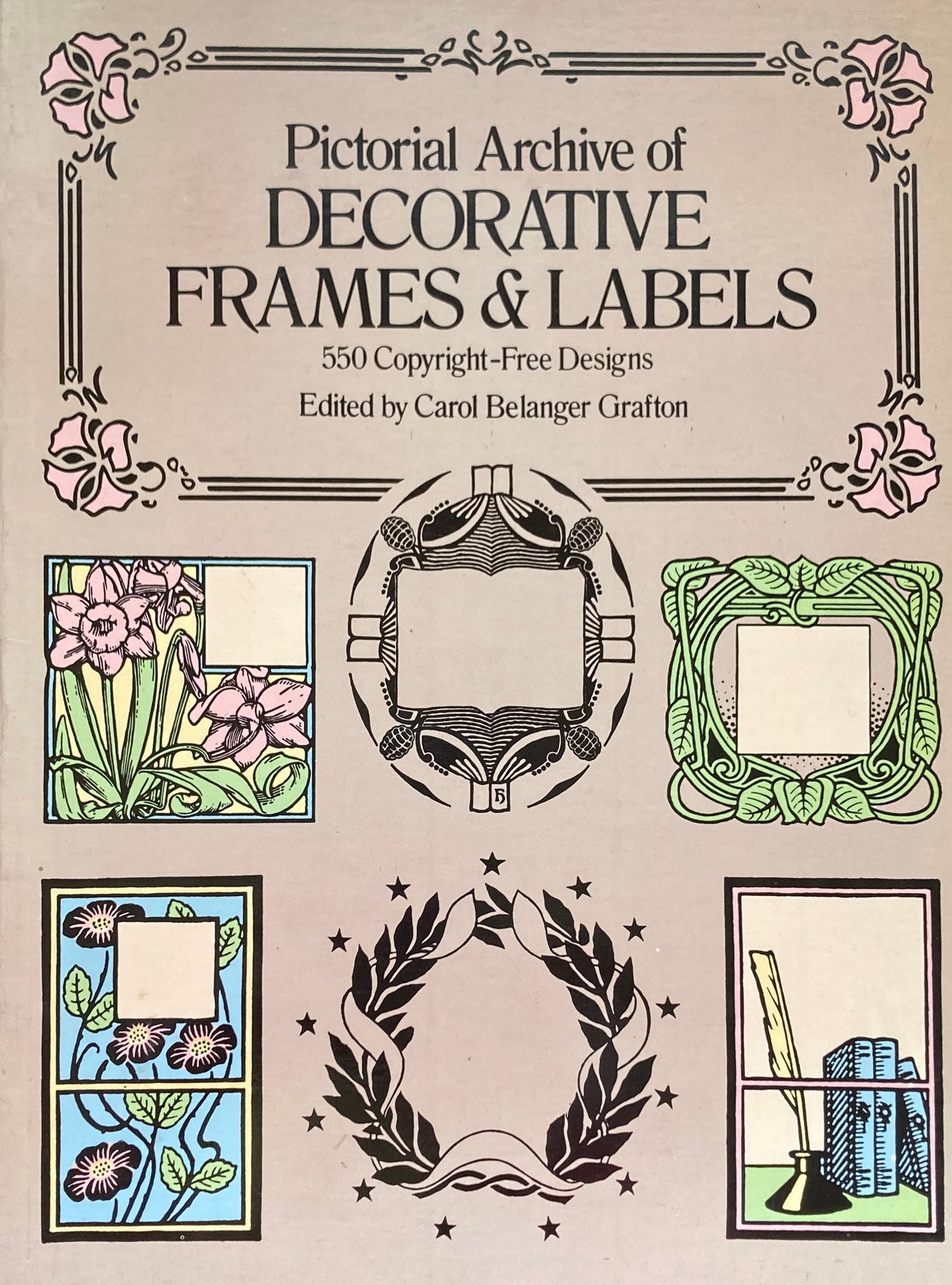 Decorative Frames and Labels　Dover
