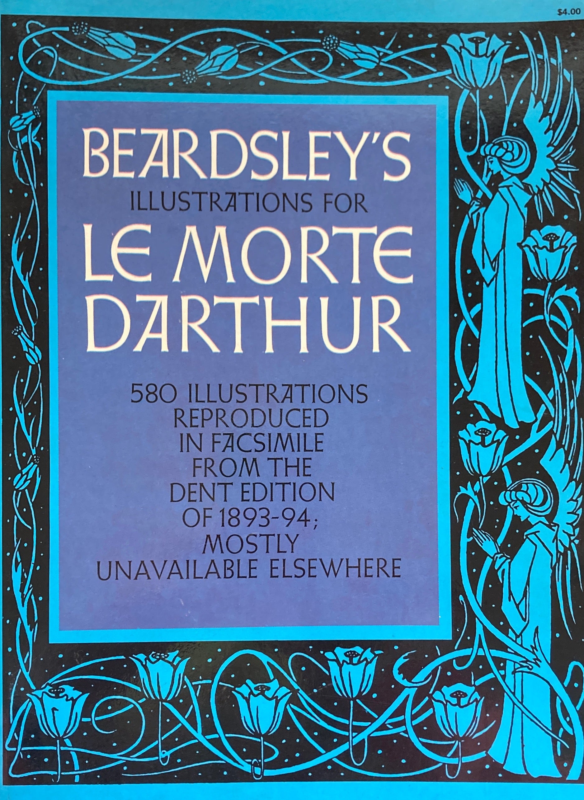 Beadsley's Illustrations for le morte darthur　ビアズリー　Dover