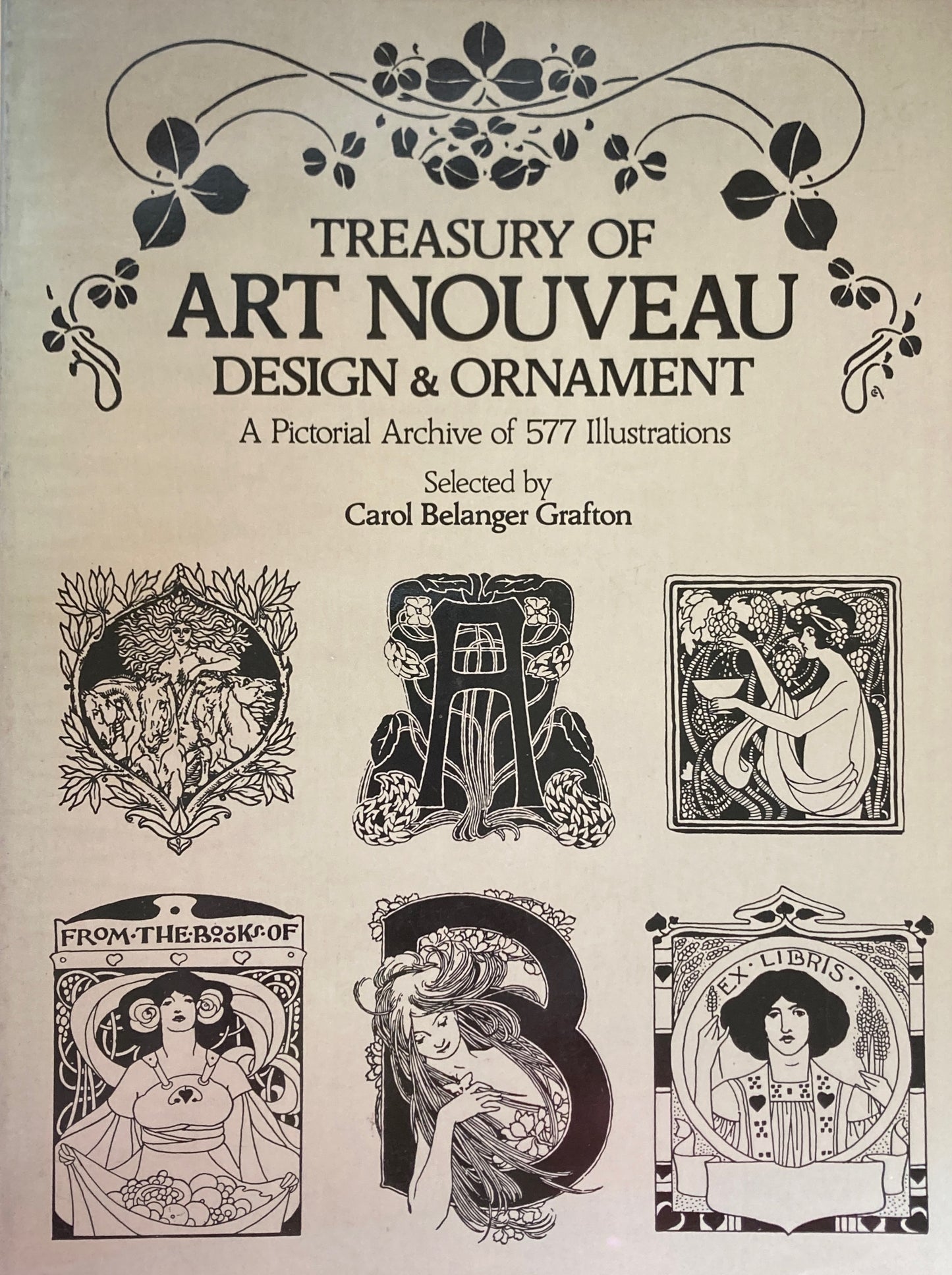 Treasury of Art Nouveau Design & Ornament 　Dover