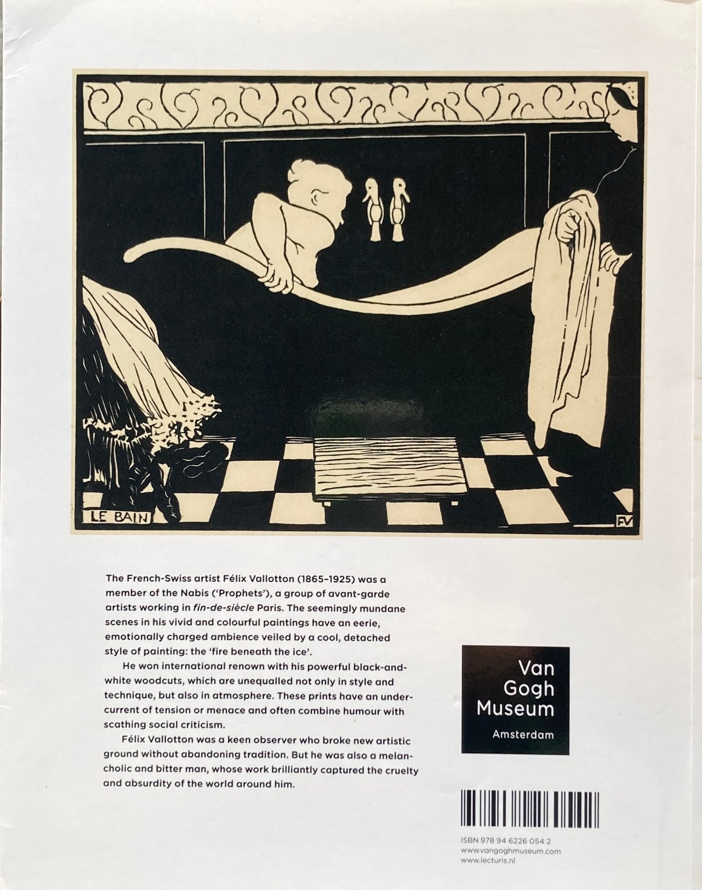 Felix Vallotton　Fire Beneath The Ice　フェリックス・バロットン