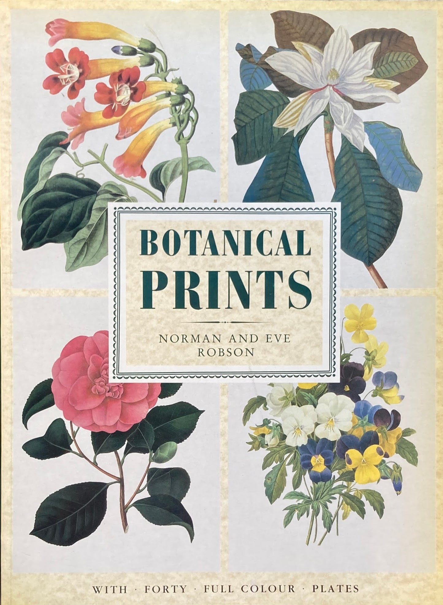Botanical Prints　Norman and Eve Robson　Poster Art Series