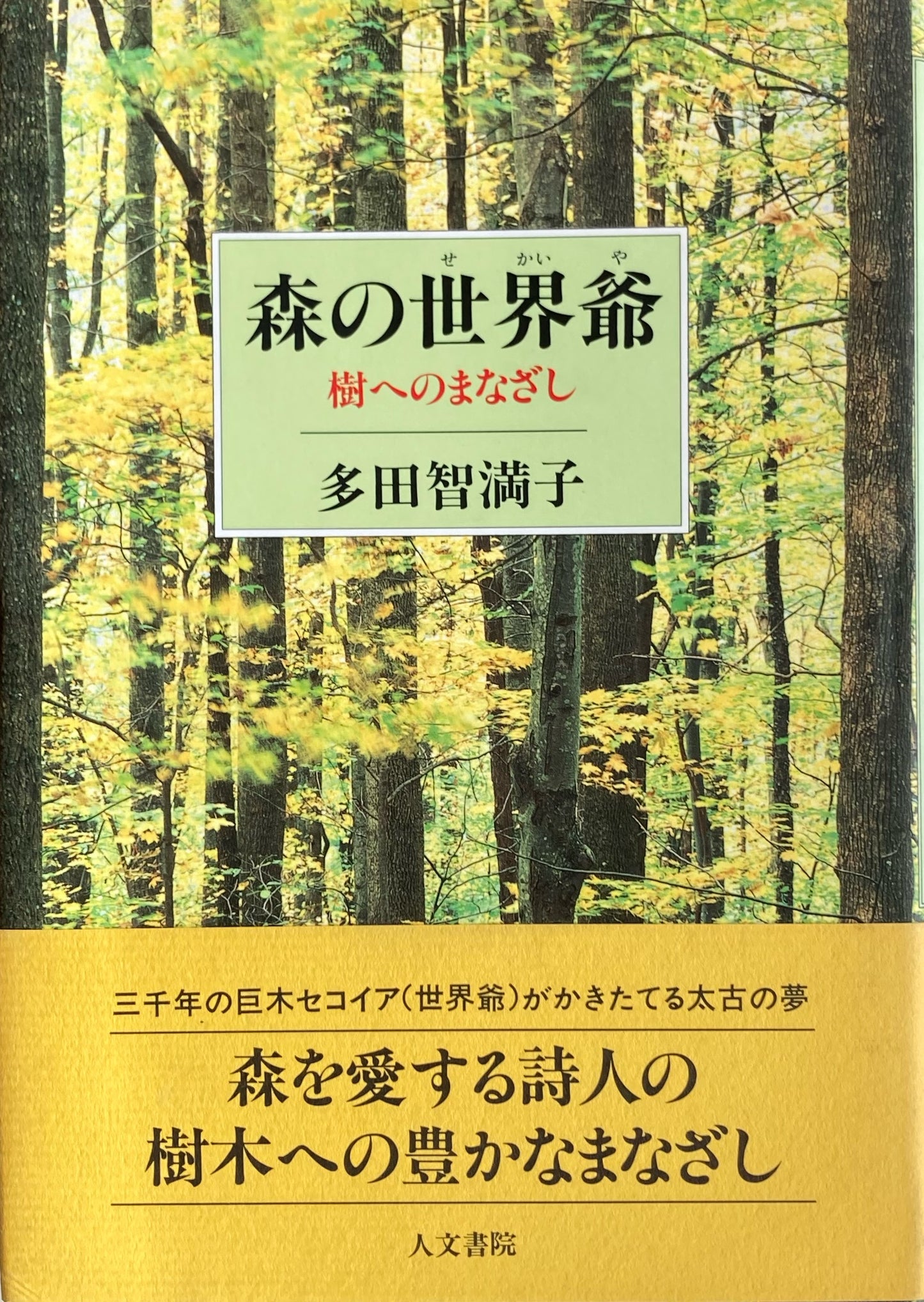 森の世界爺　樹へのまなざし　多田智満子　