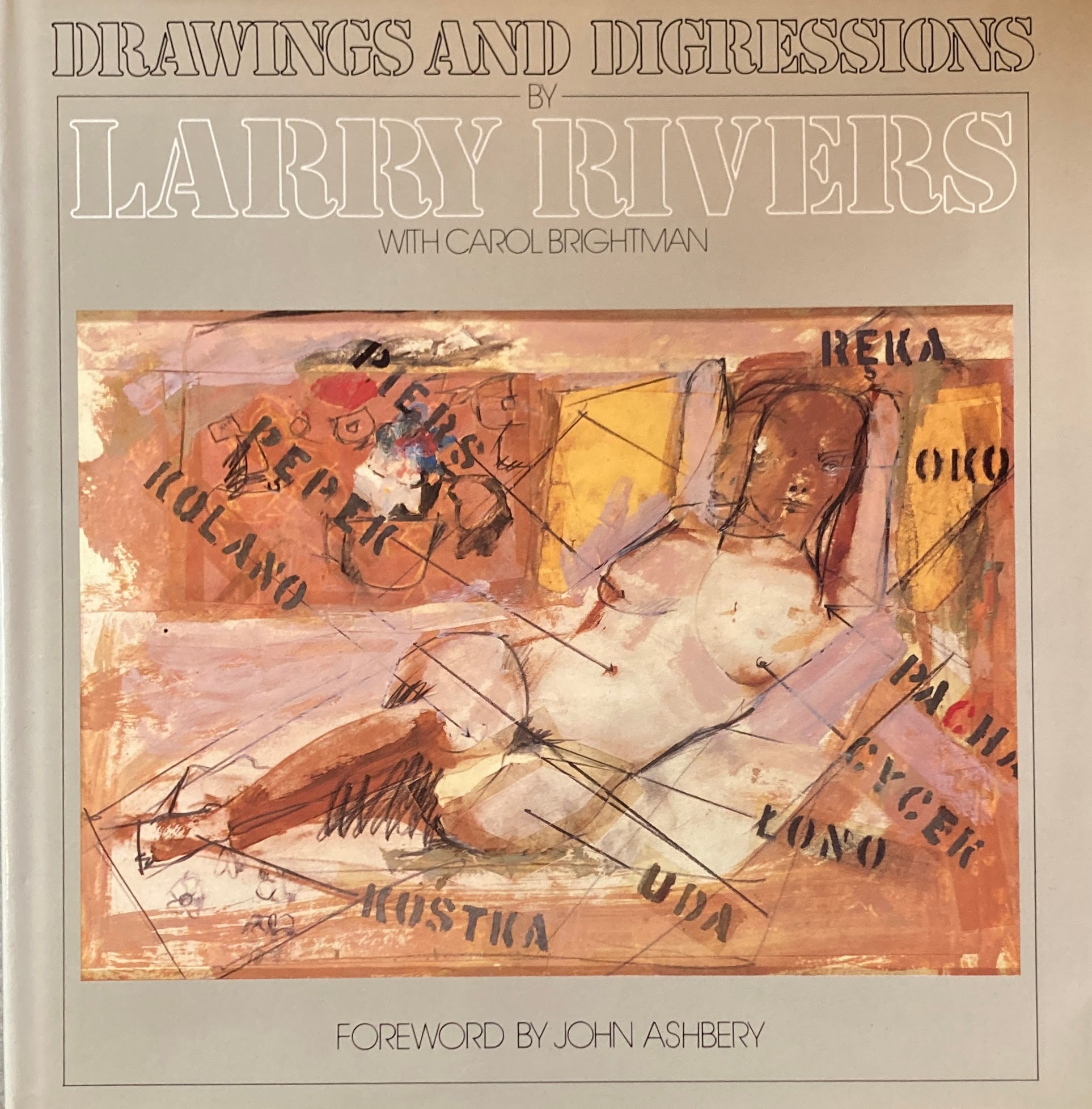 Drawing and Digressions by LARRY RIVERS ラリー・リヴァーズ – smokebooks shop