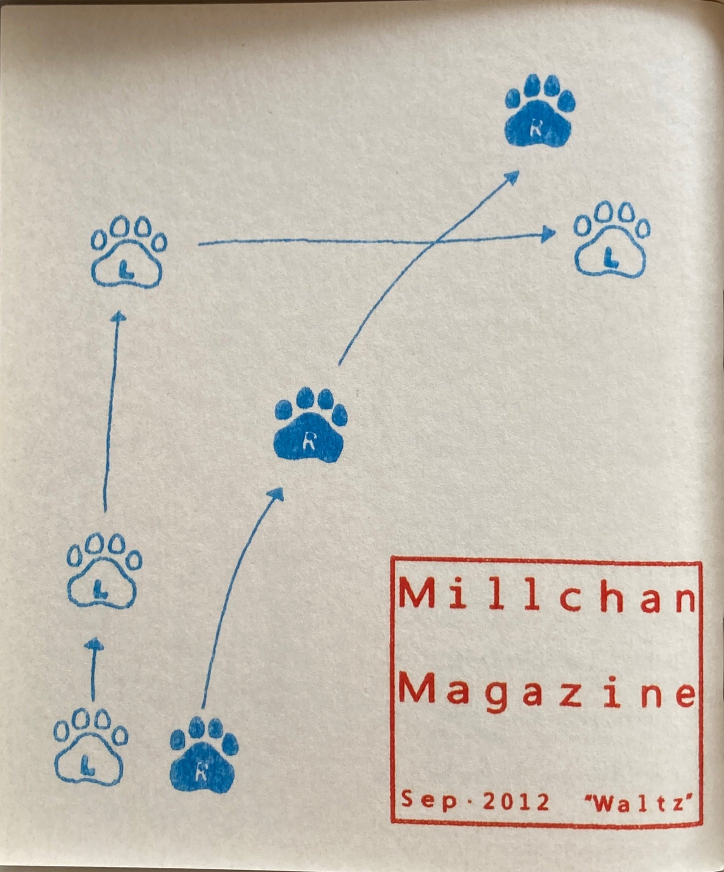 Millchan Magazine Sep.2012　"Walts"　カニエ・ナハ