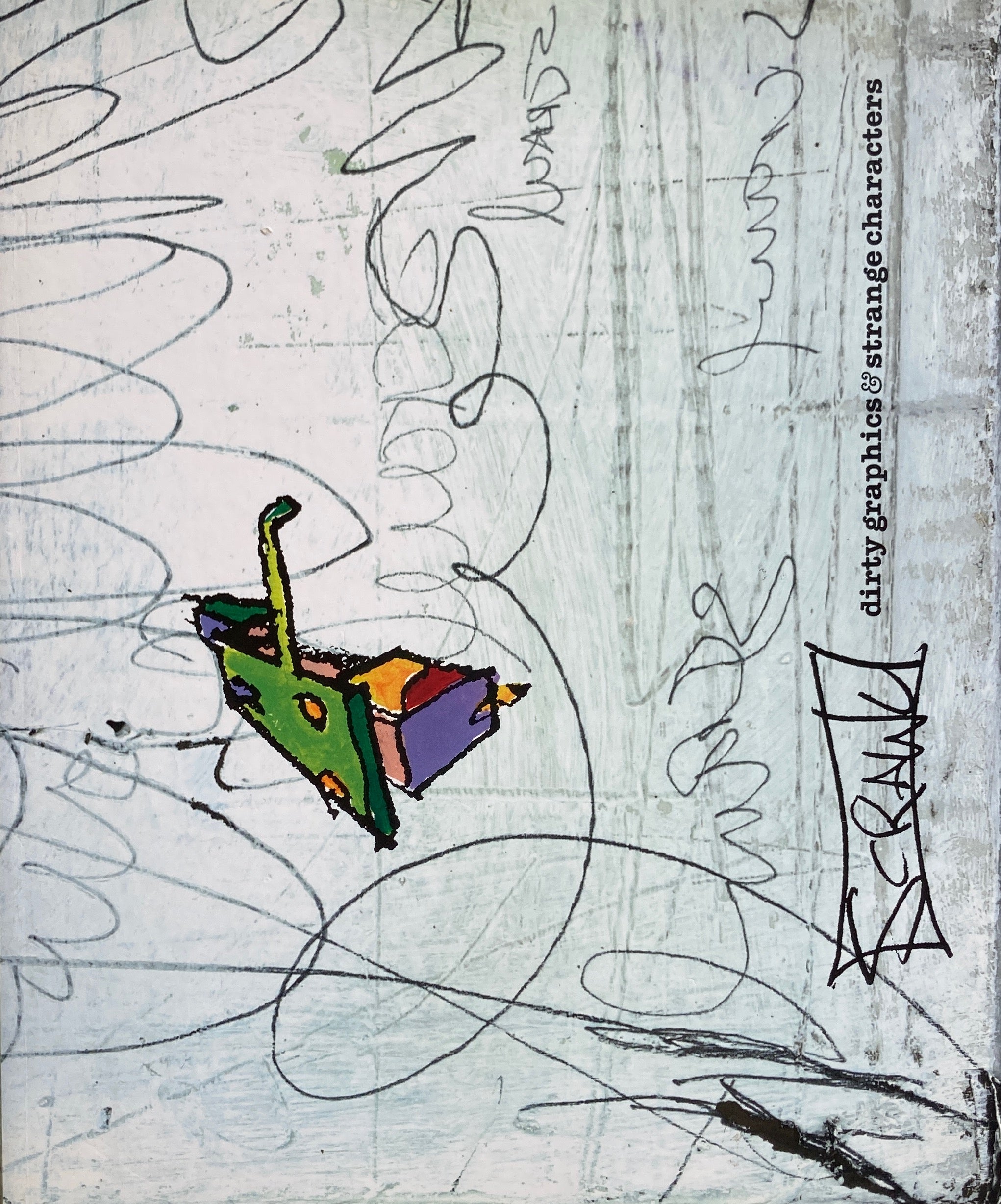 Scrawl dirty graphics&strange characters – smokebooks shop