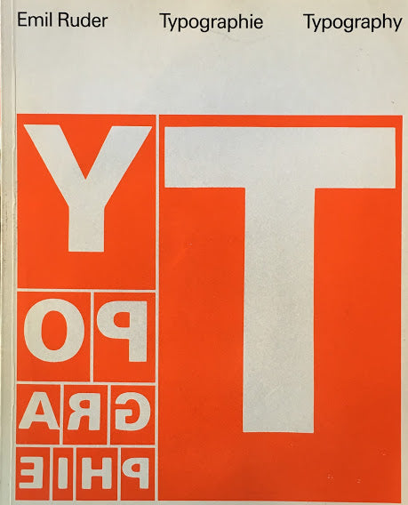 Emile Ruder Typographie Typography　エミール・ルーダー