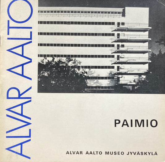 ALVAR AALTO　PAIMIO　1929-1933