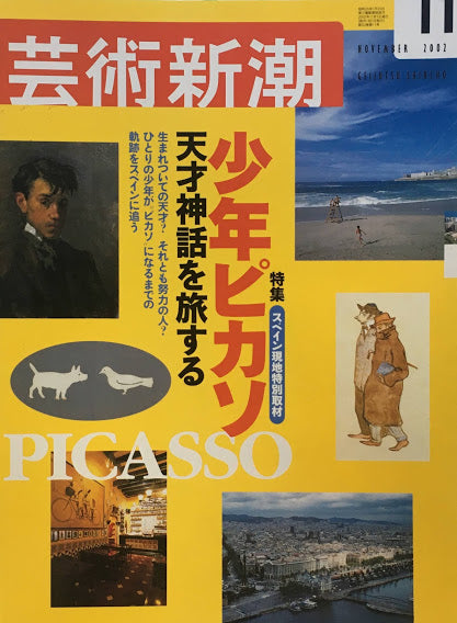 芸術新潮　2002年11月号　少年ピカソ　天才神話を旅する