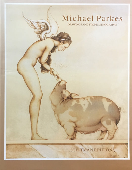 Michael Parkes Drawing and Stone Lithographs