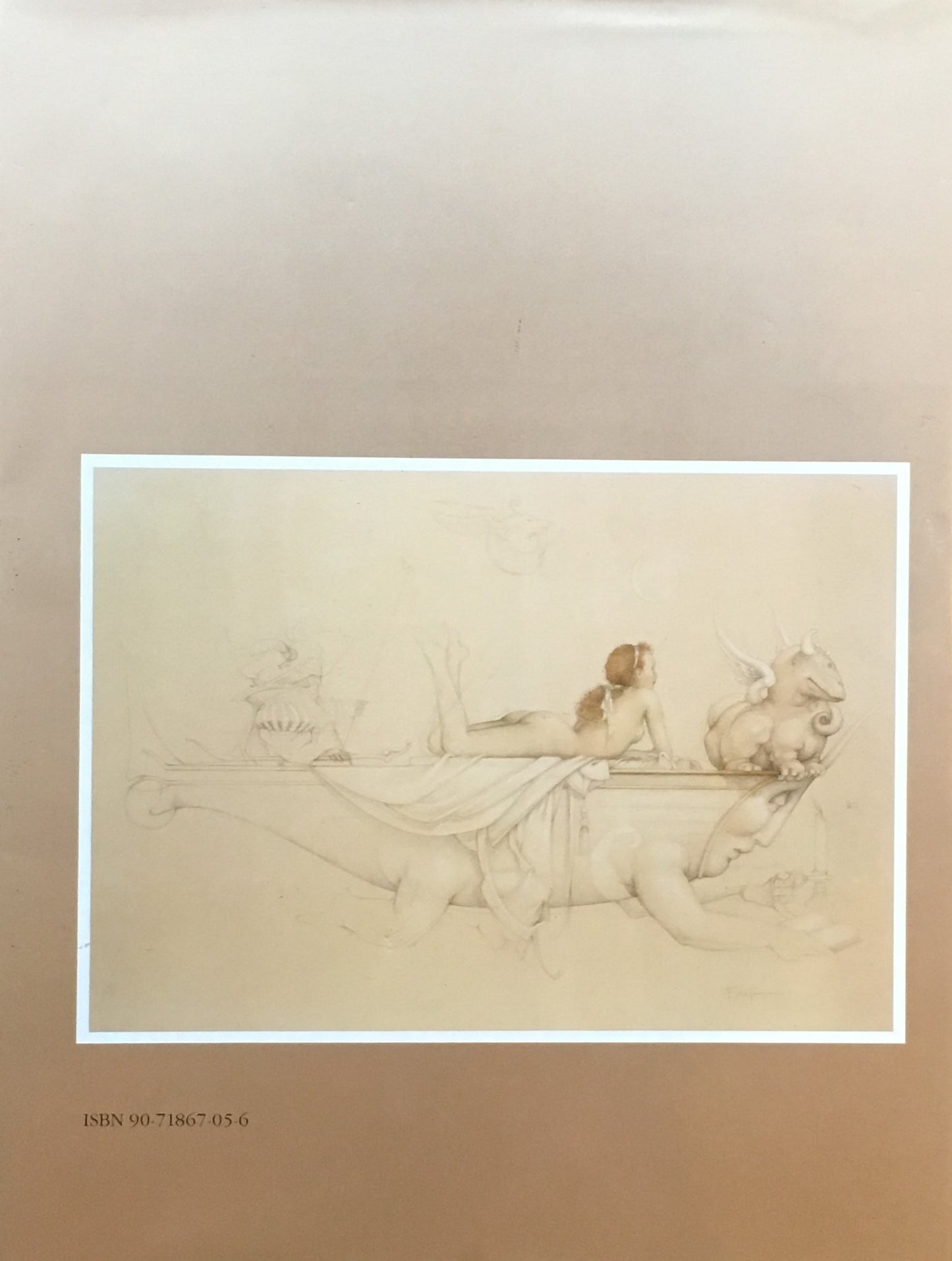 Michael Parkes Drawing and Stone Lithographs