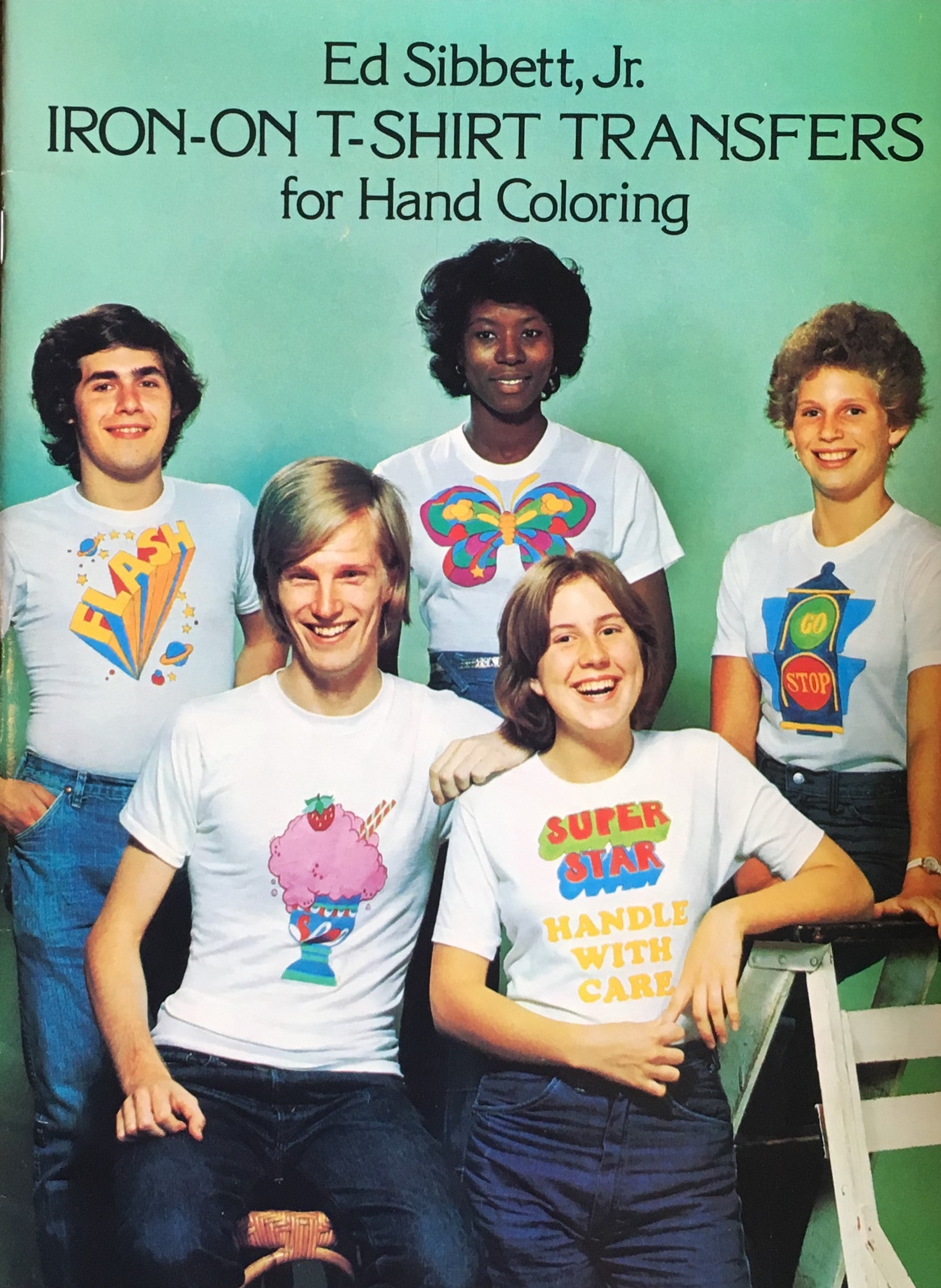 Iron-On T-Shirt Transfers for Hand Colorings Dover