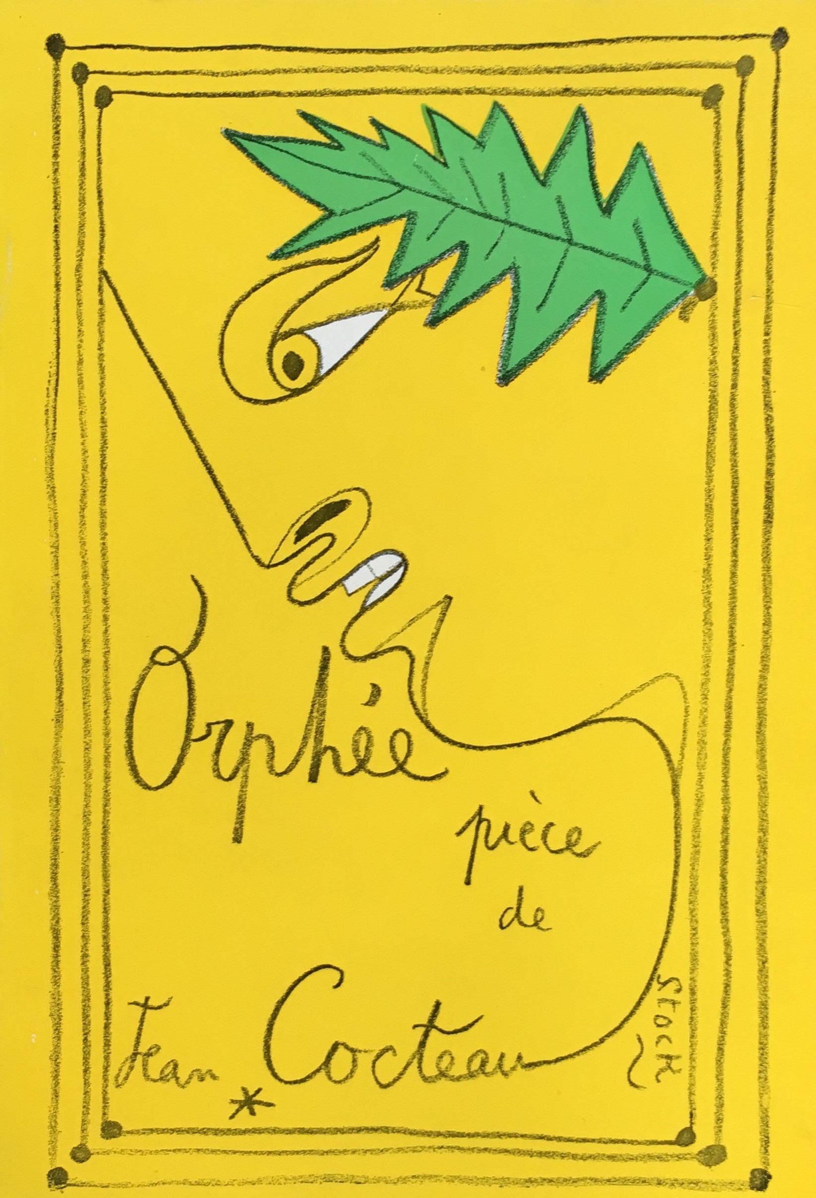 Orphee　オルフェ　stock版　Jean Cocteau