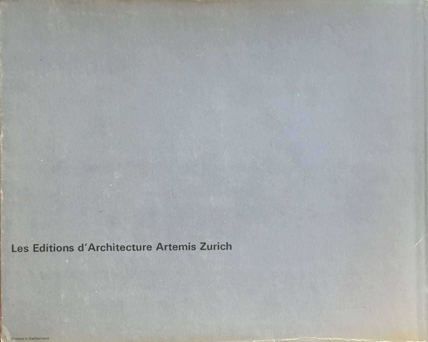 ALVAR AALTO Band1 1922-1962 Les Editions d'Architecture Artemis Zurich