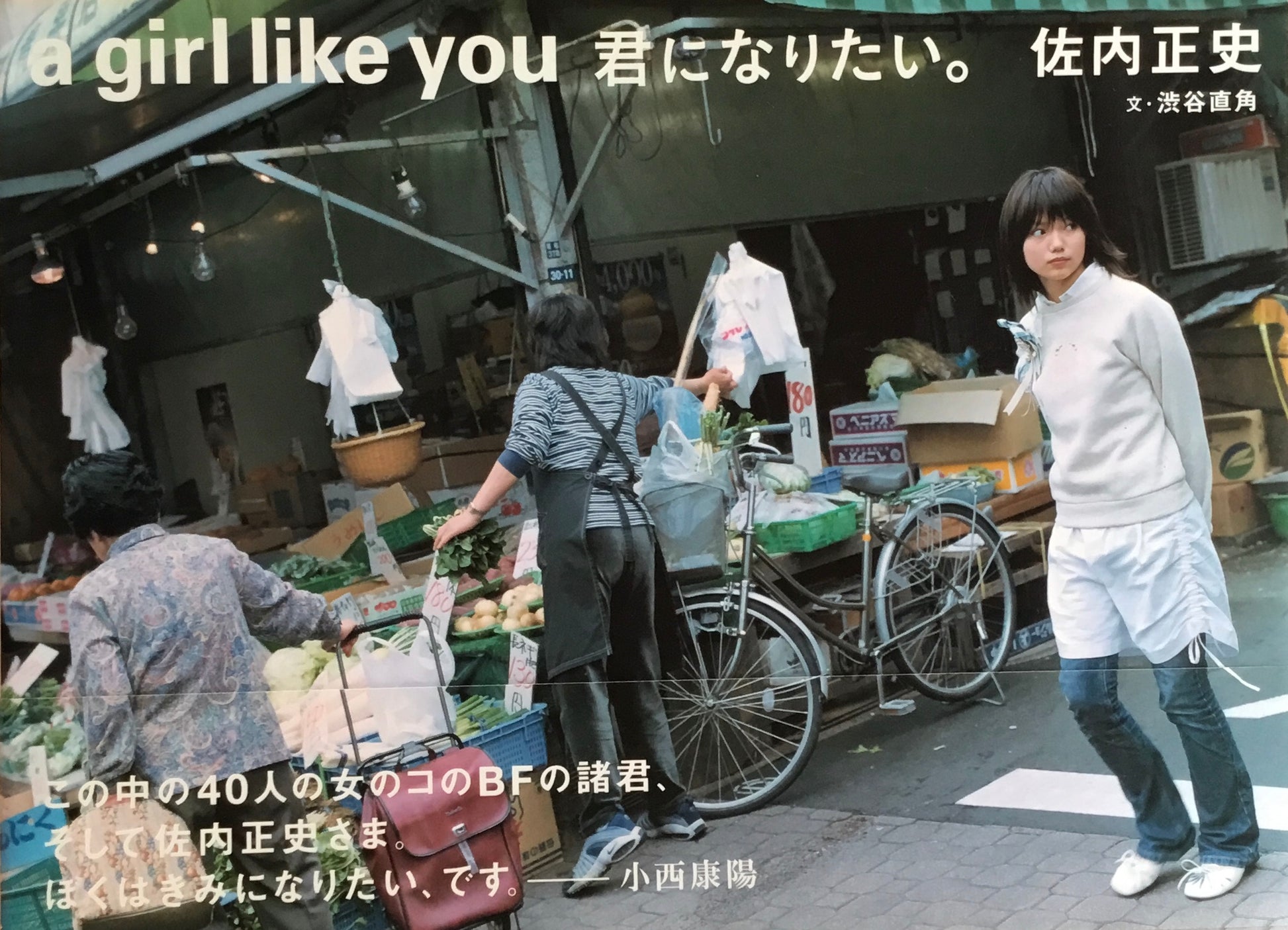 a girl like you　君になりたい。　佐内正史写真集