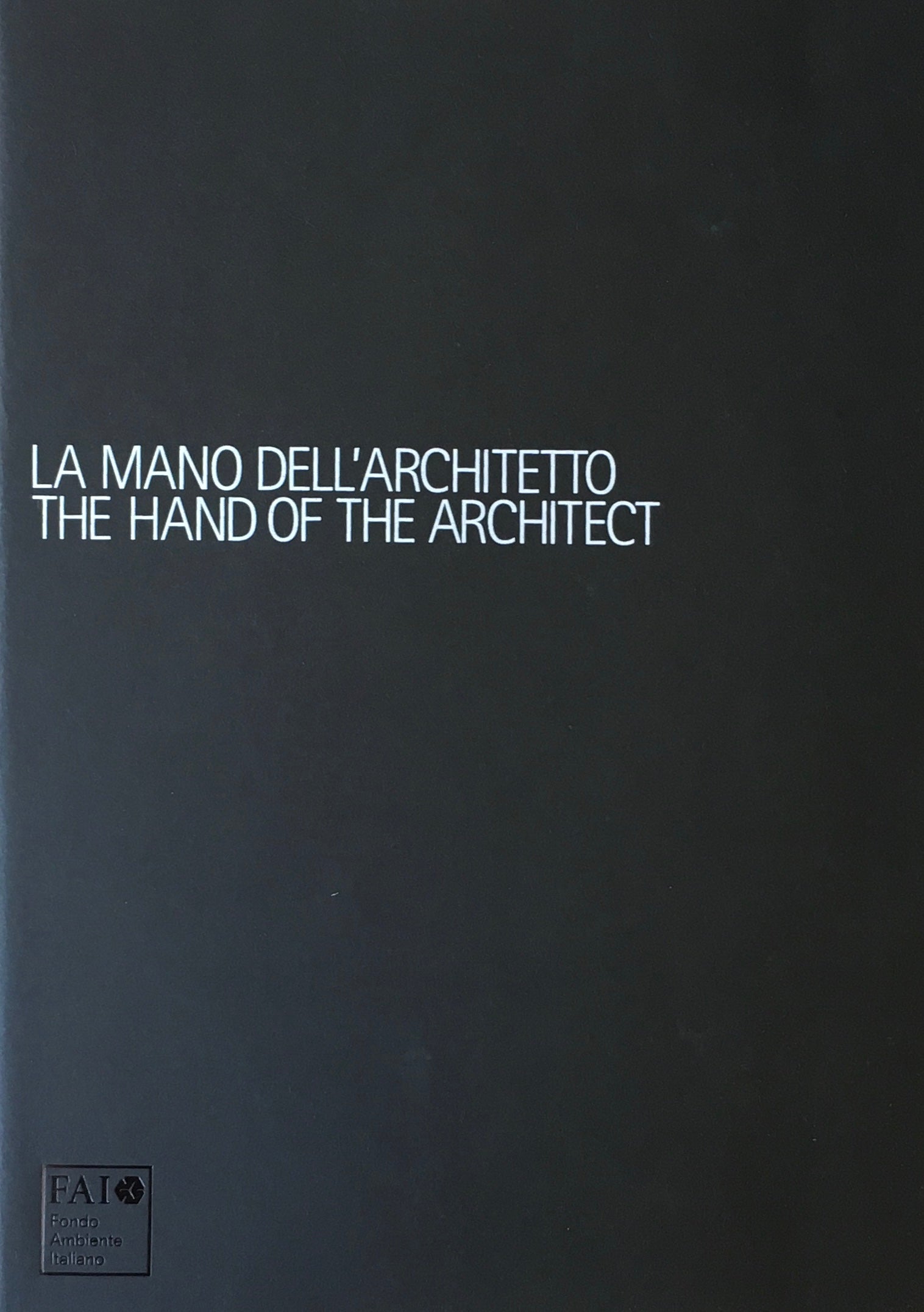 The Hand of the Architect moleskin 洋書 The Hand of the Architect