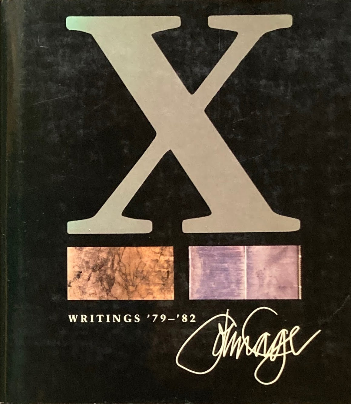 X　Writings '79-'82 　Jhon Cage　ジョン・ケージ