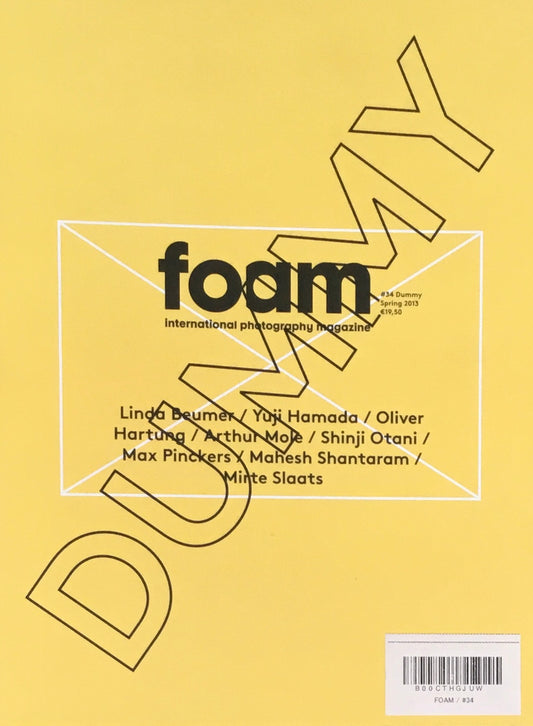 foam magazine　#34　Dummy