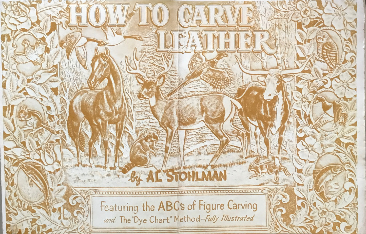 HOW TO CARVE LEATHER　Al Stohlman