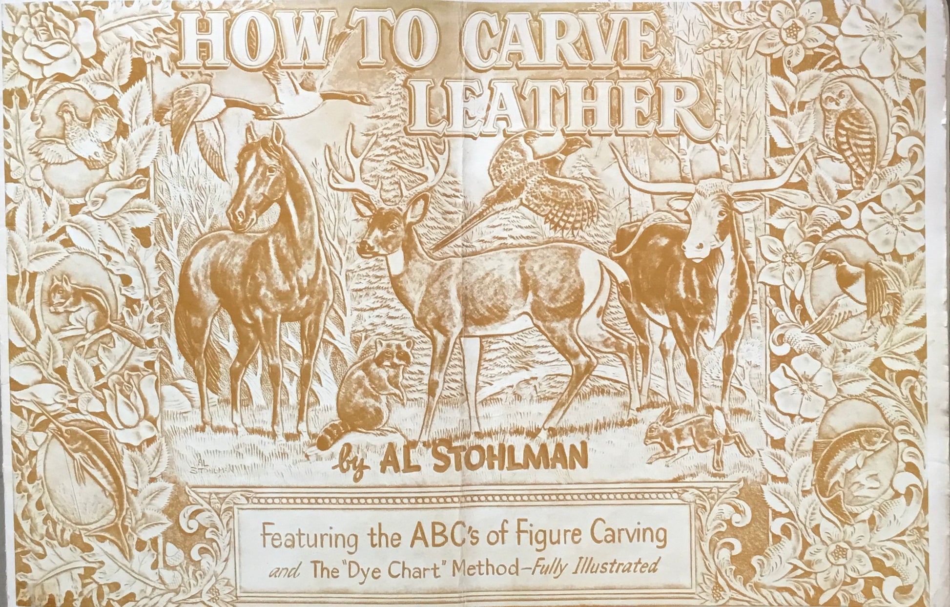 HOW TO CARVE LEATHER　Al Stohlman