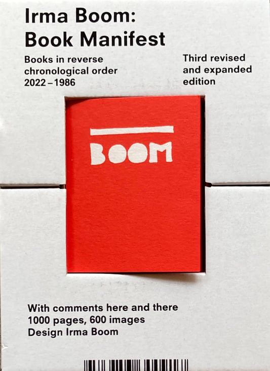 BOOK MANIFEST by Irma Boom