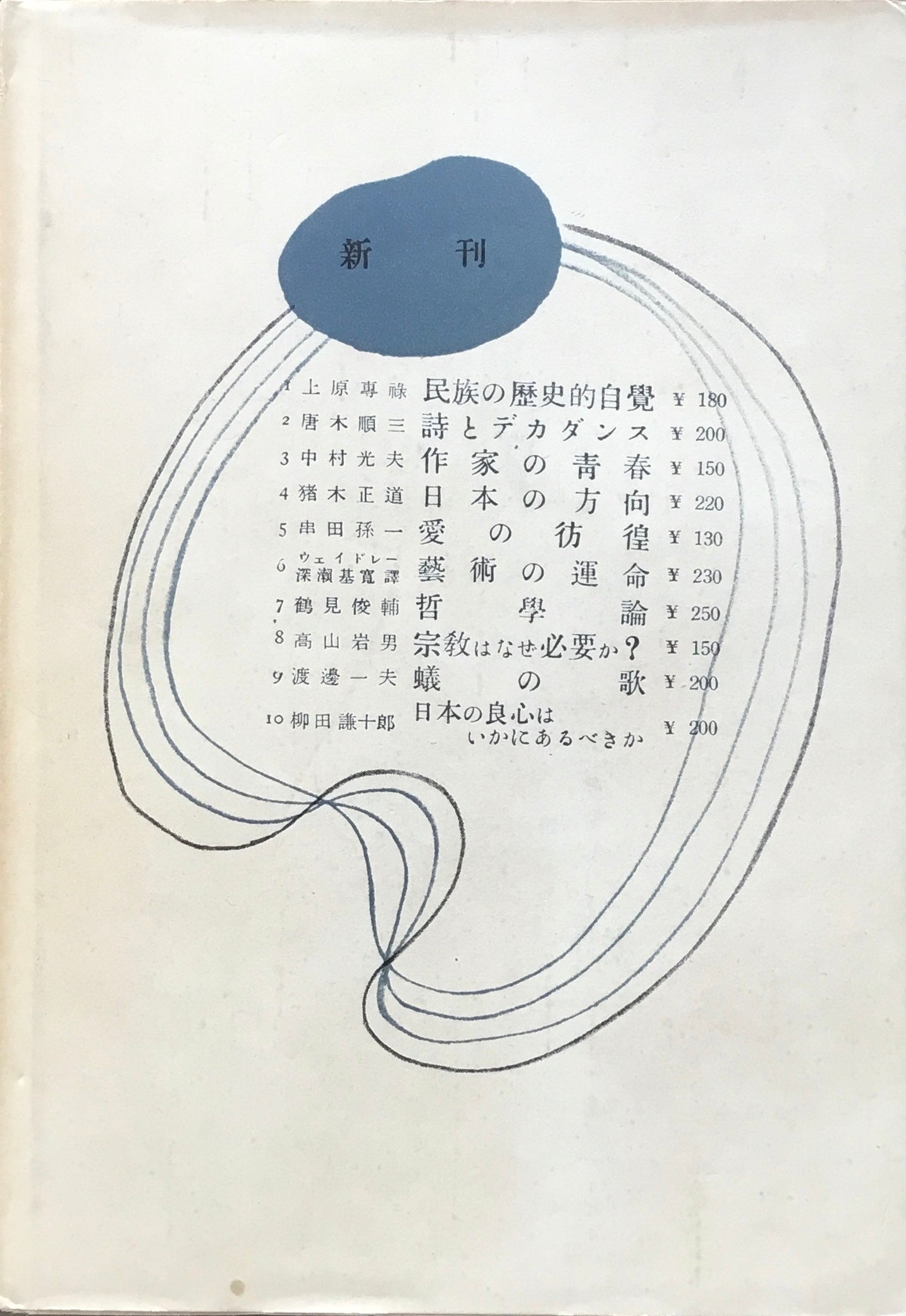 藝術の運命　ウェイドレ　深瀬基寛　訳　フォルミカ選書