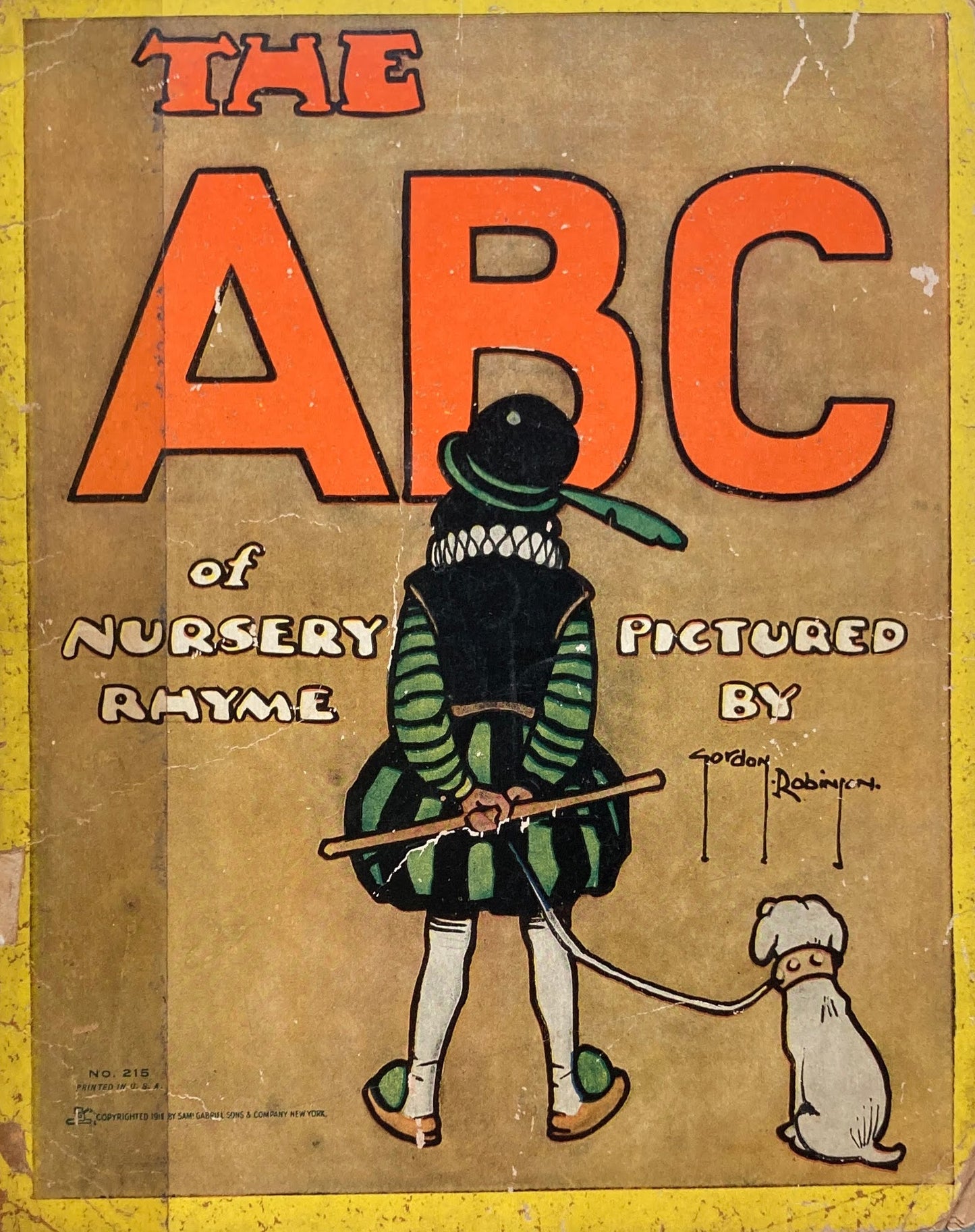 The ABC of Nursery Rhyme　Gordon Robinson　1911