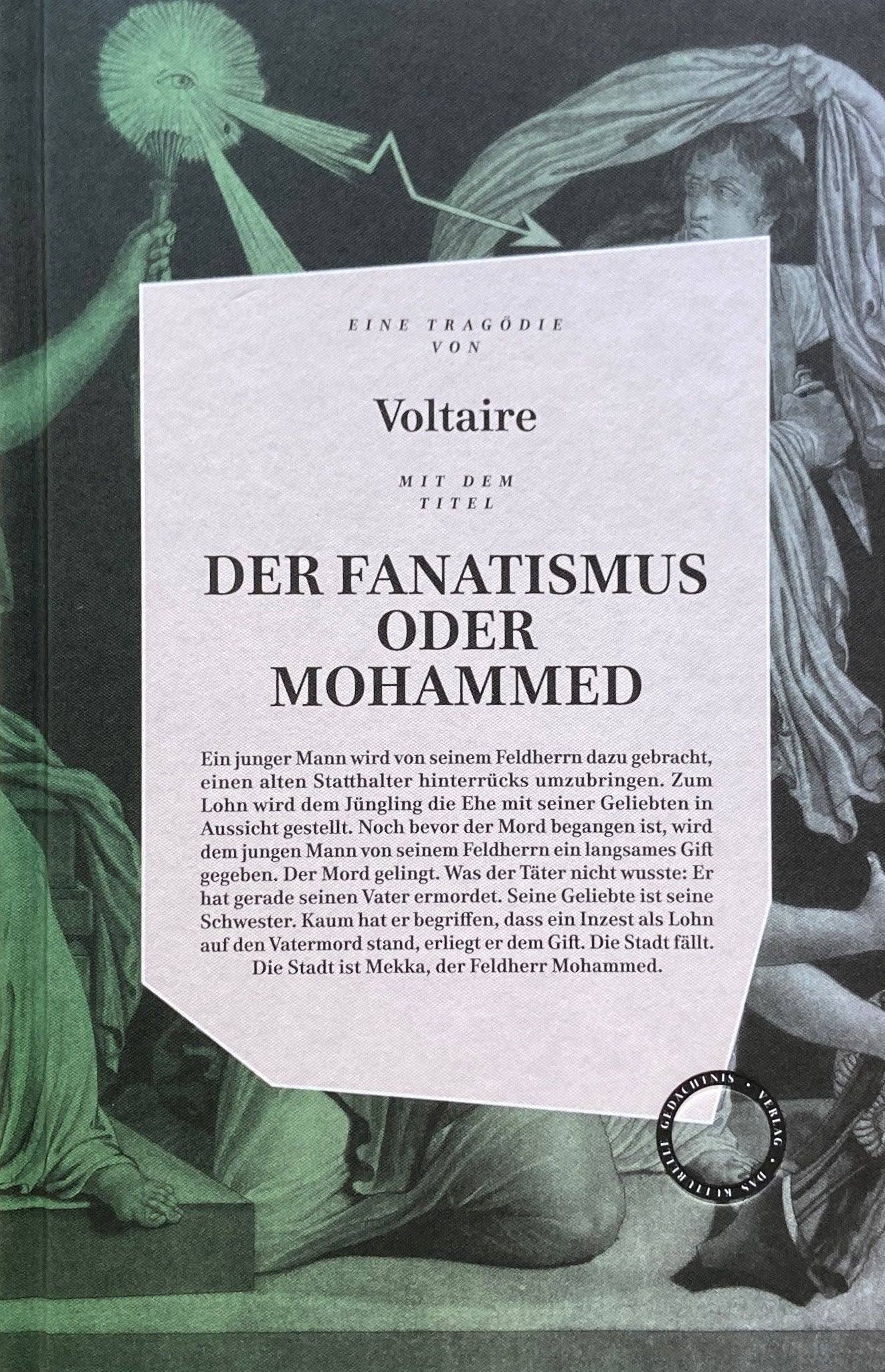 DER FANATISMUS ODER MOHAMMED　Voltaire　ヴォルテール