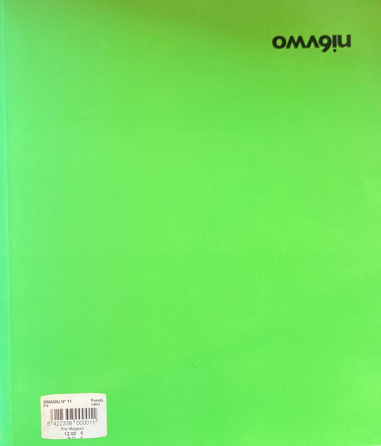 omagiu No.11 Remix Culture Magazine the Green issue