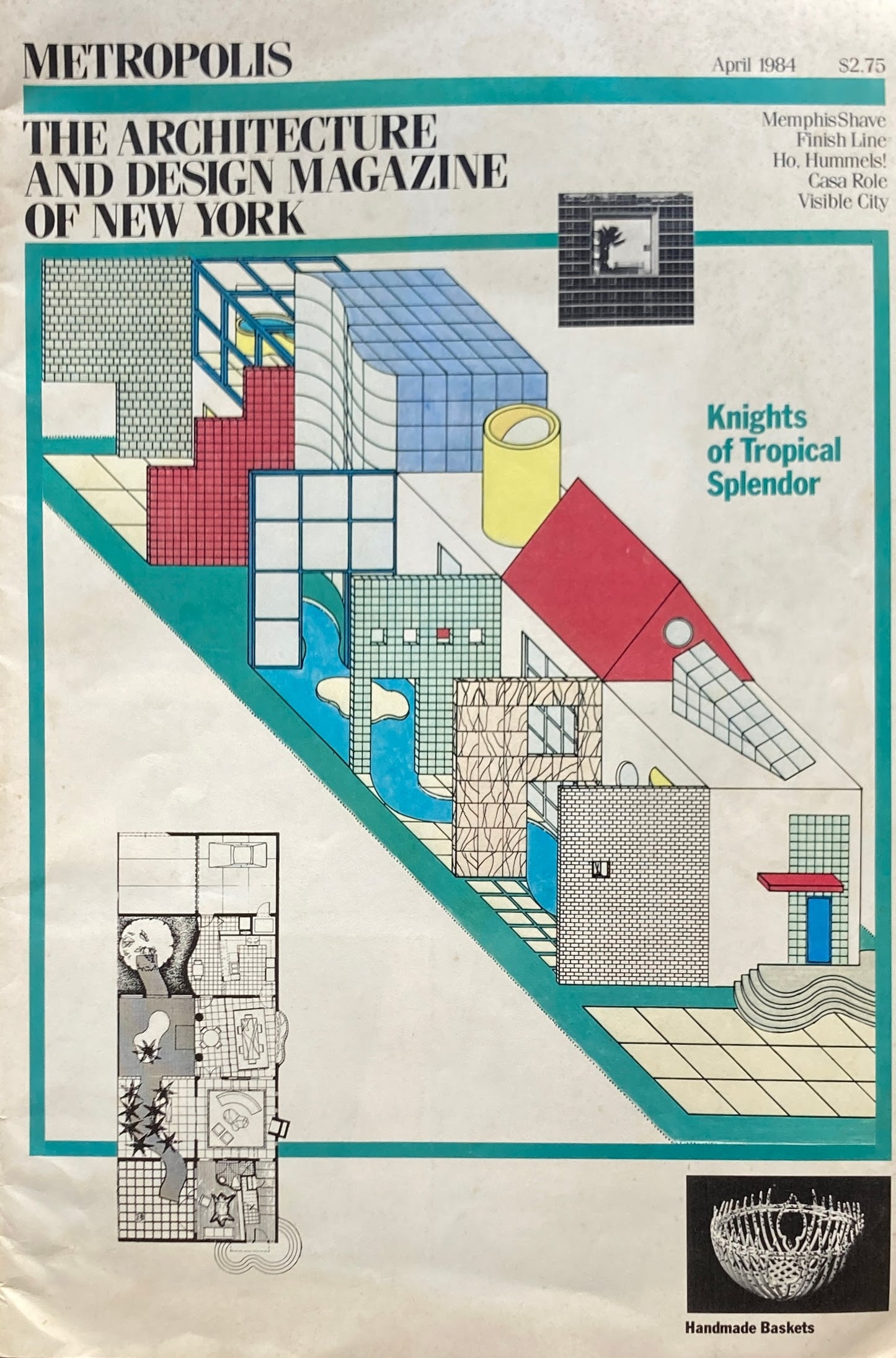 Metropolis The Architecture and Design Magazine of New York　April 1984