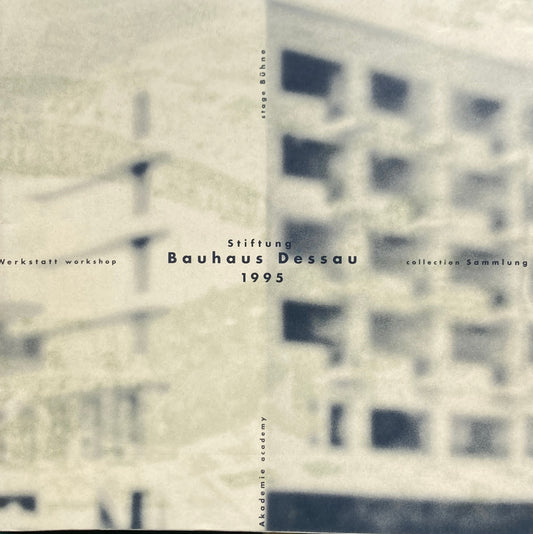 stiftung Bauhaus Dessau 1995