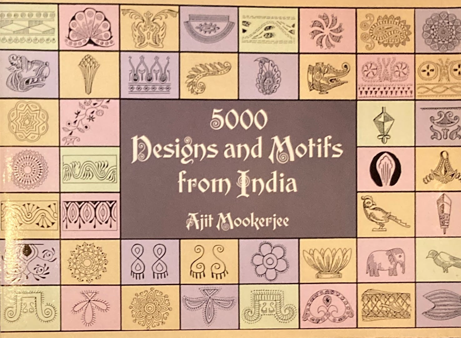 5000 Designs and Motifs from India 　Dover