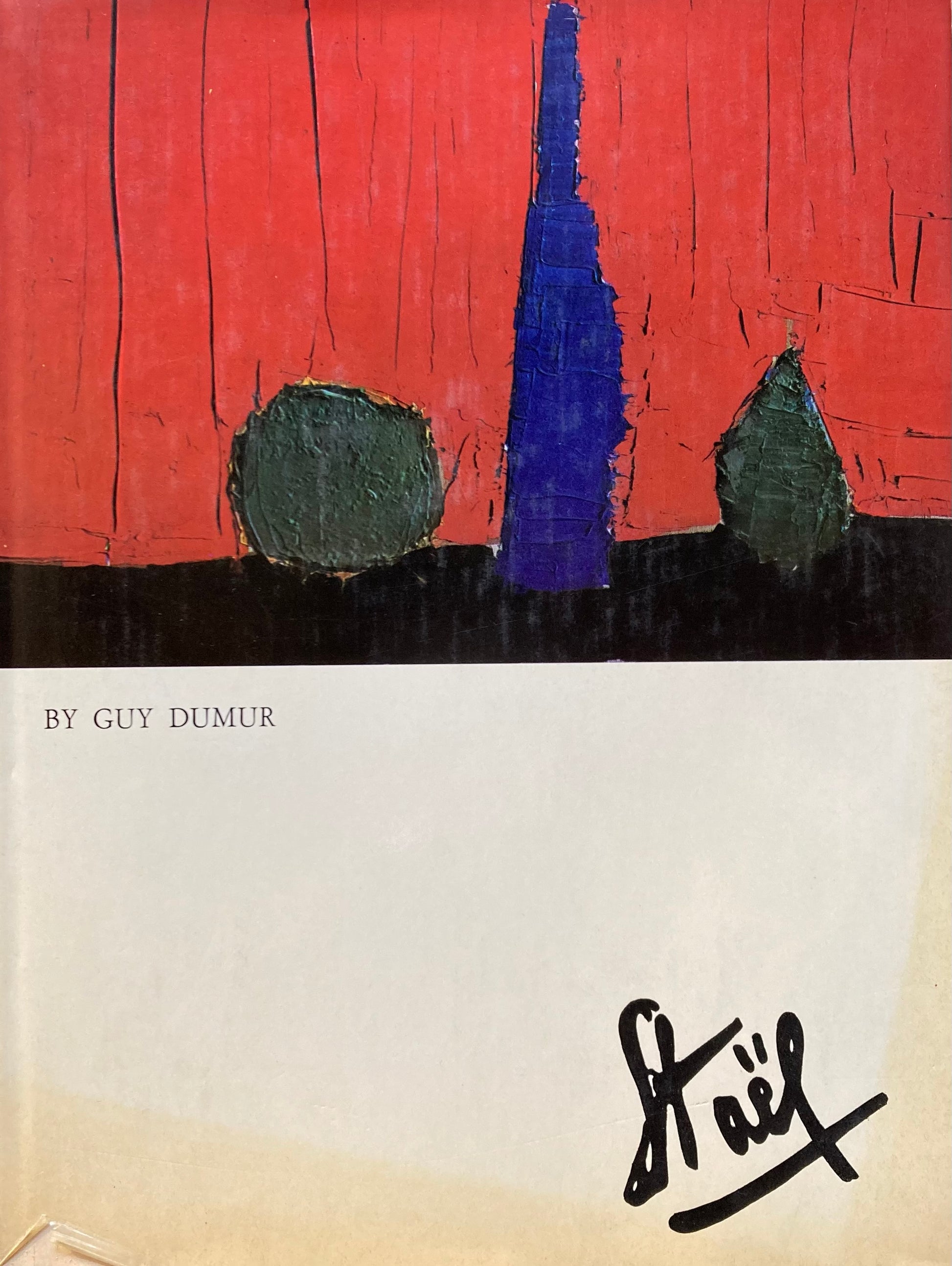 NICOLAS DE STAEL　The Q.L.P Art Series　Guy Dumur　ニコラ・ド・スタール
