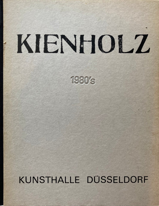 KIENHOLZ 1980's  KUNSTHALLE DUSSELDORF
