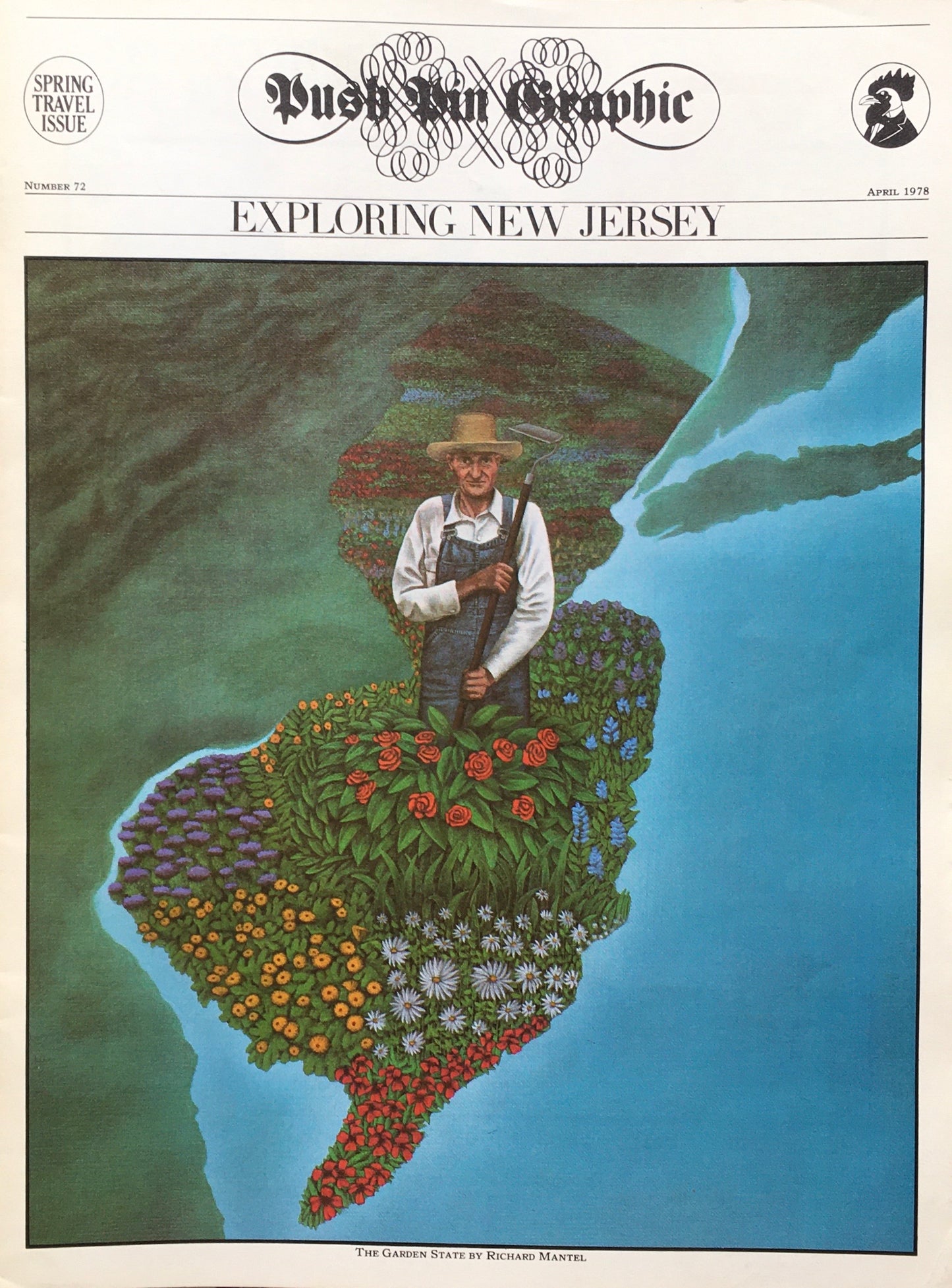 Push Pin Graphic　No.78　APRIL 1978　EXPLORING NEW JERSEY