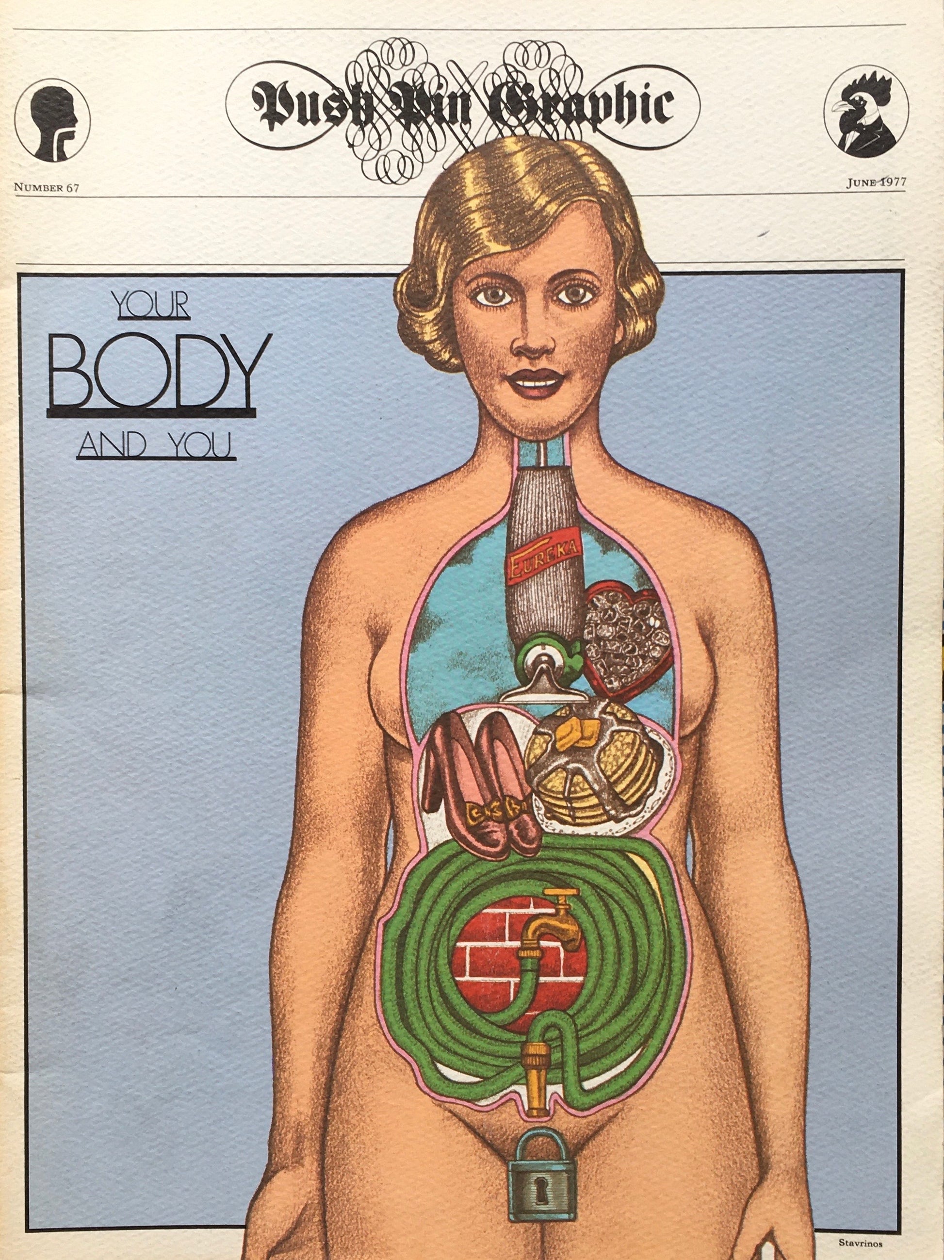 Push Pin Graphic No.67　JUNE 1977　YOUR BODY AND YOU