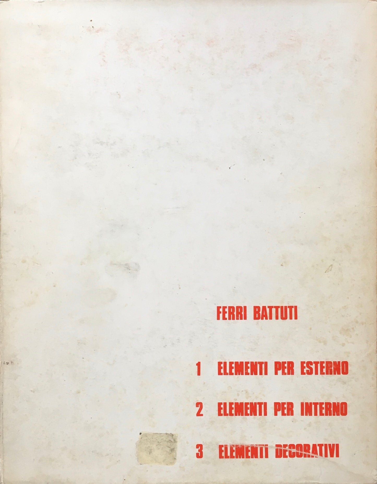 FERRI BATTUTI 1,2,3　Franco Batacchi junior　3冊セット