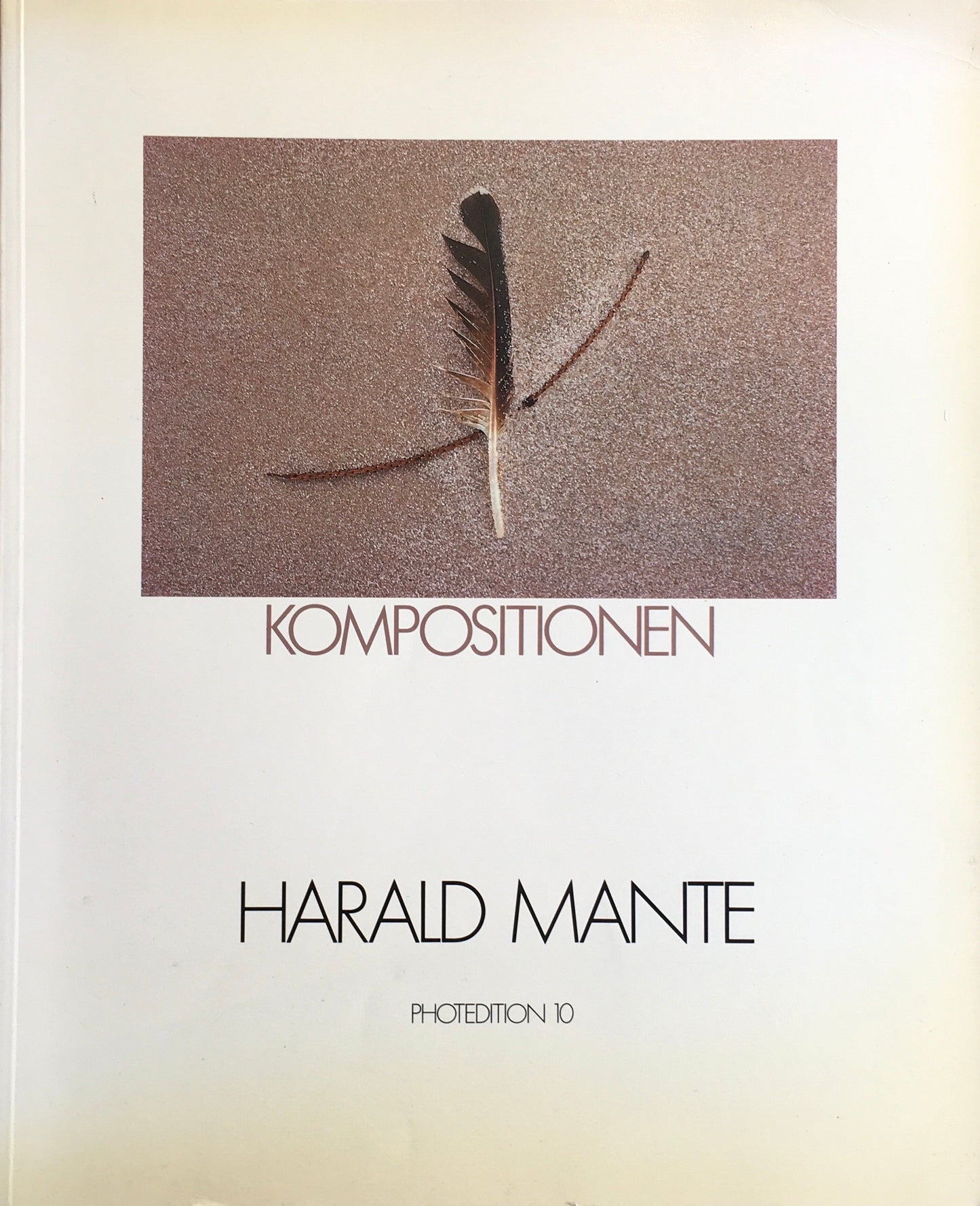 Kompositionen　Harald Mante　Photedition 9　ハラルド・マンテ写真集