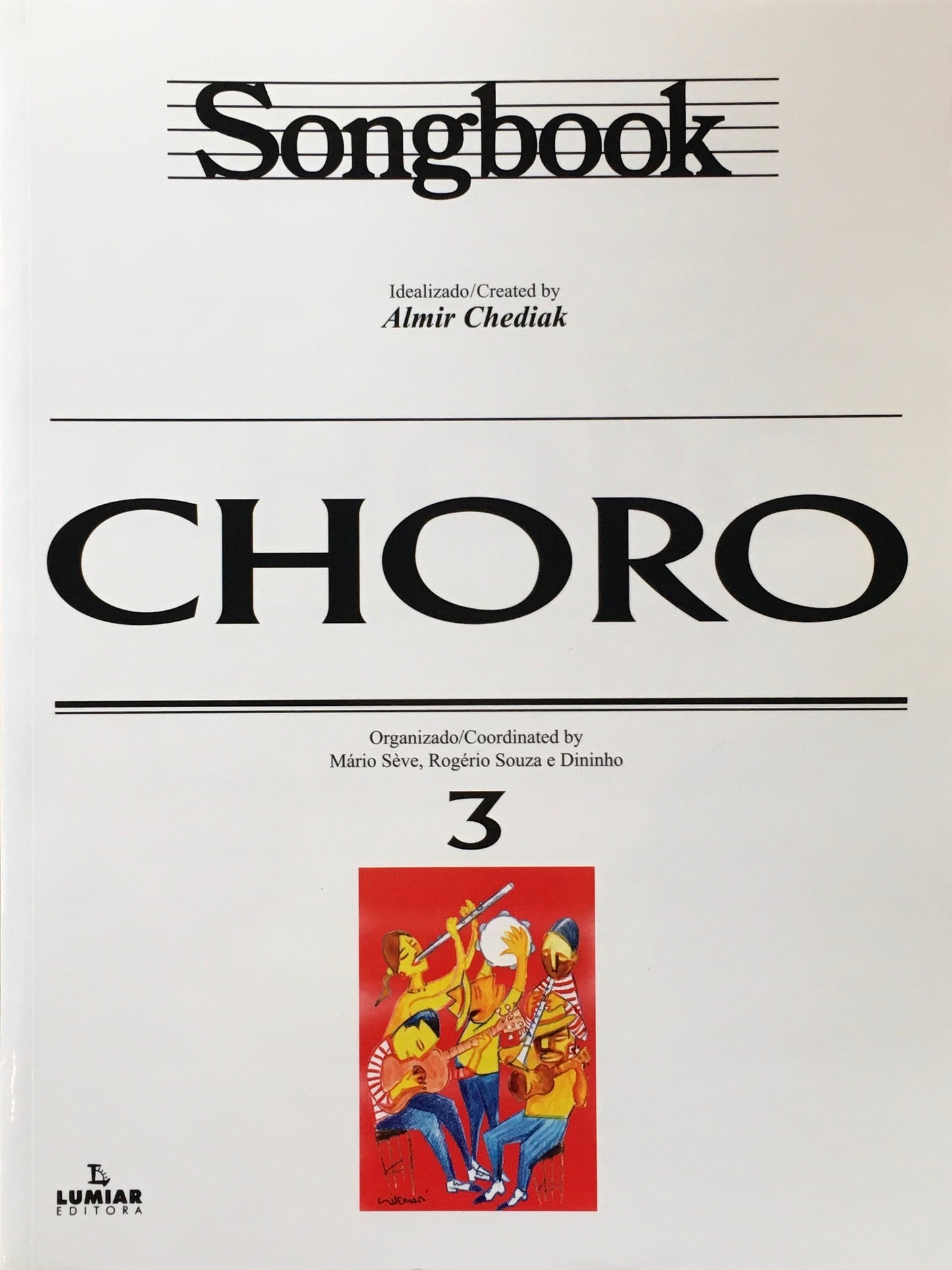 Song book　CHORO　1～3　Almir Chediak　3冊セット