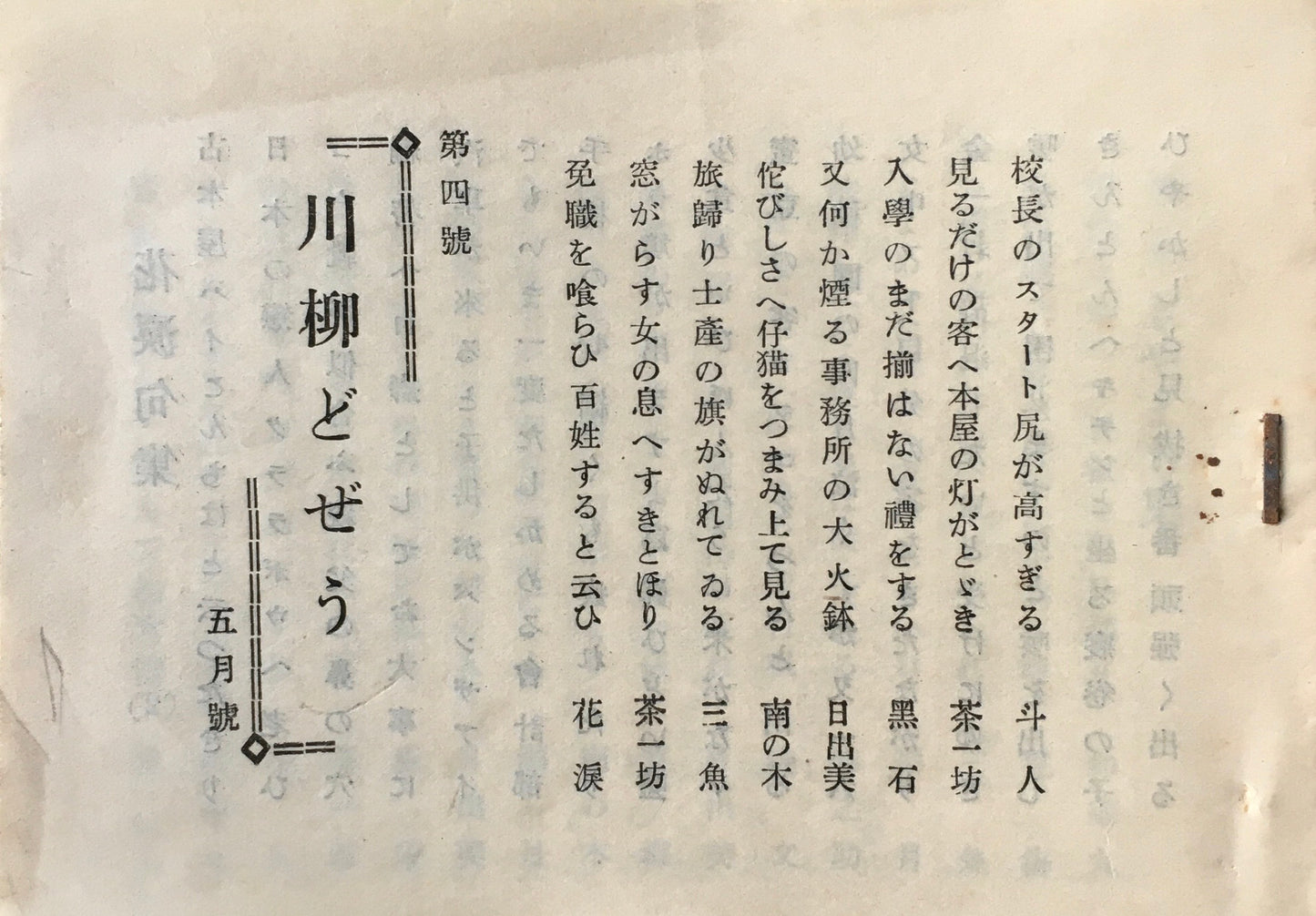 川柳どぜう　5冊一括　柳澤花泪