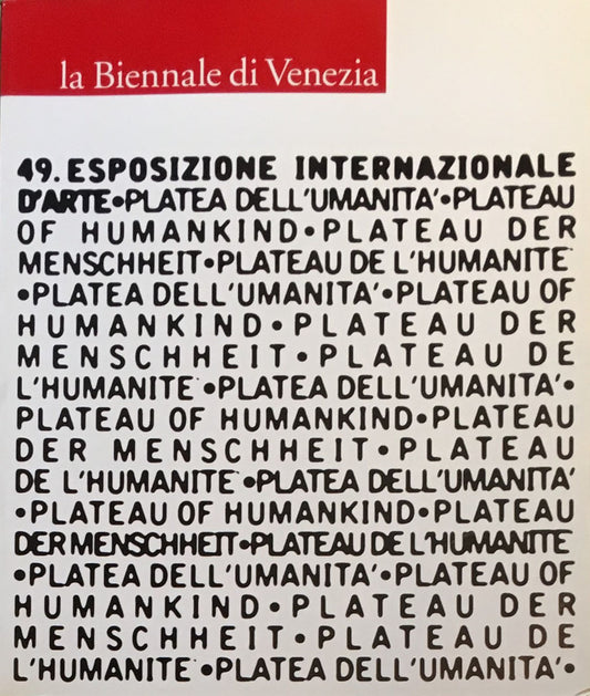 49esposizione international d'arte la biennale di venezia 2001　１・２　English Version