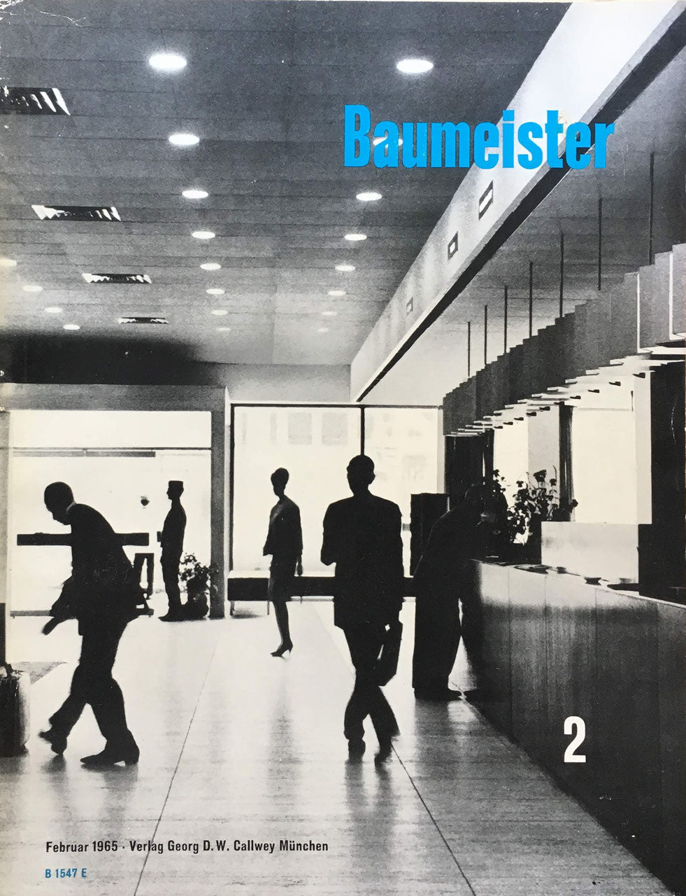 ドイツ建築雑誌 Baumeister magazine 1965 5冊