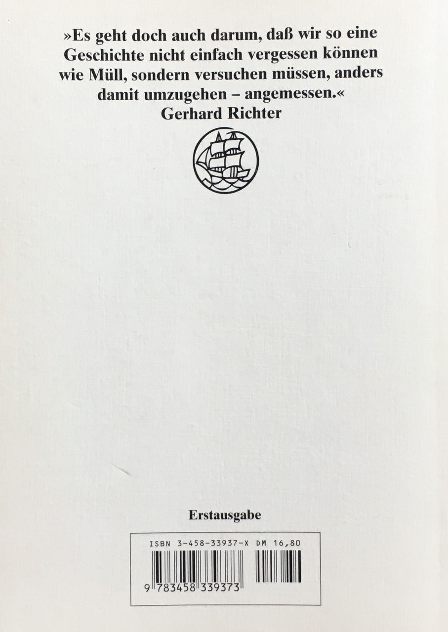 Gerhard richter 18. Oktober 1977. Eine Kunst-Monographie　ゲルハルト・リヒター