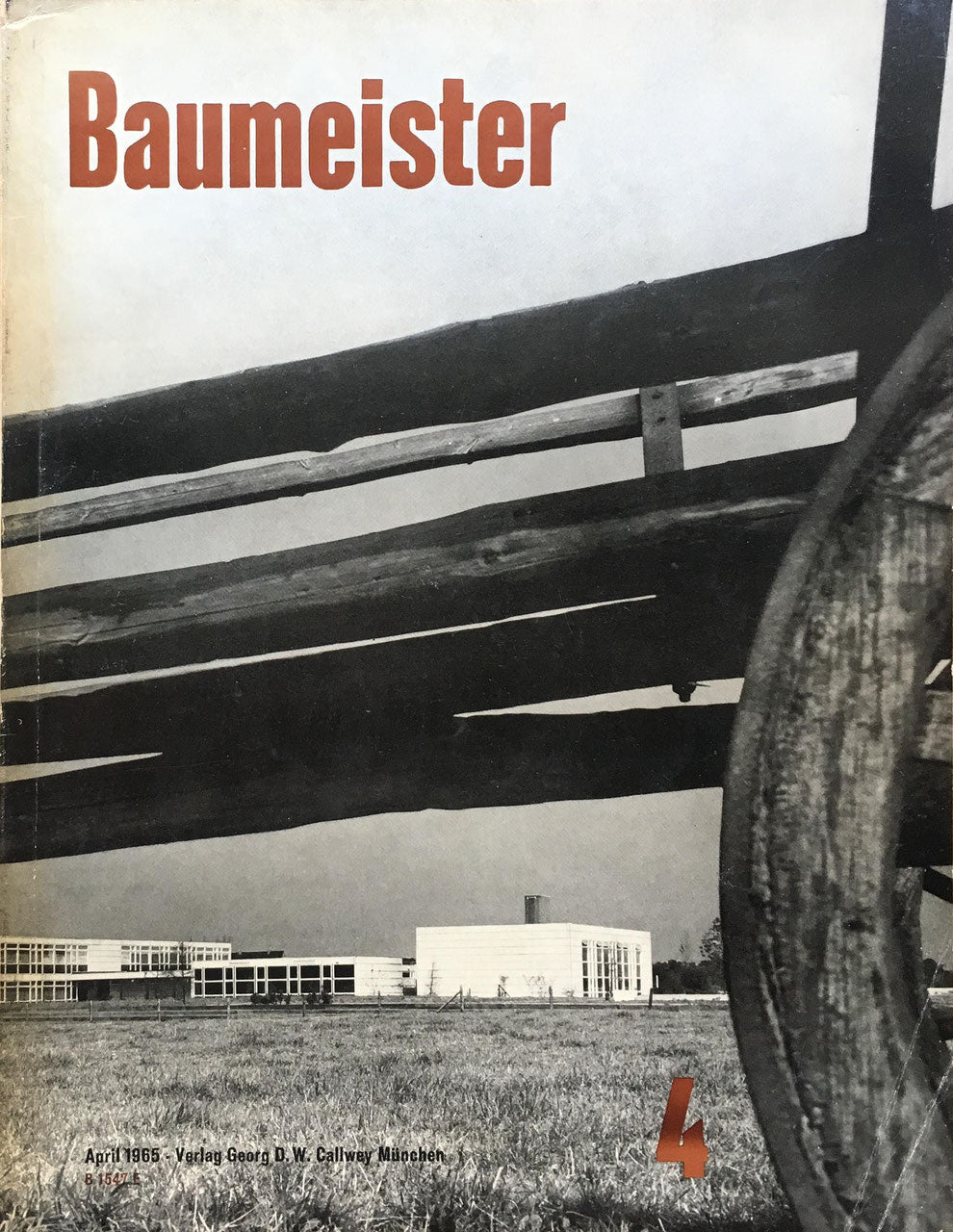 ドイツ建築雑誌 Baumeister magazine 1965 5冊